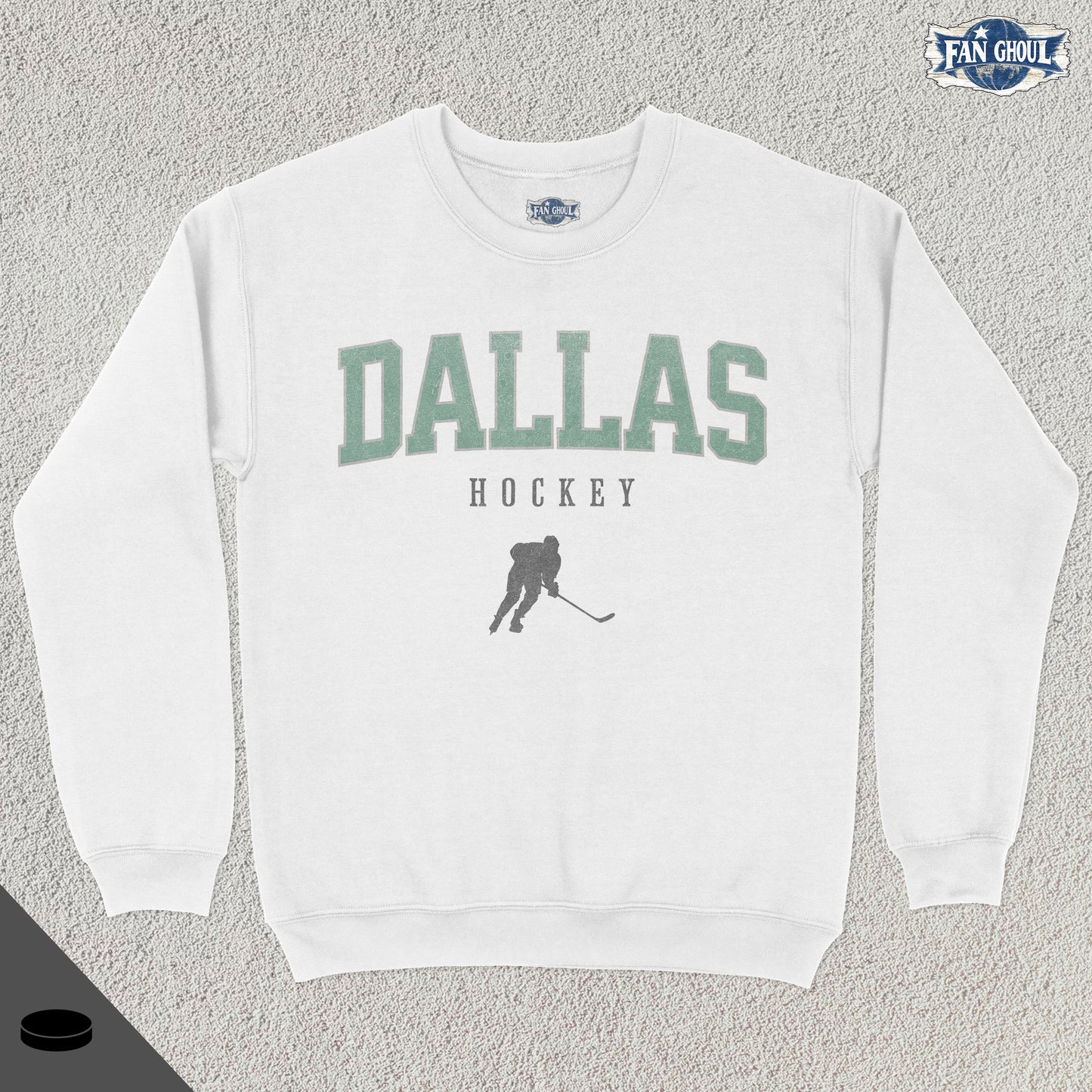 Dallas Hockey Varsity Crewneck
