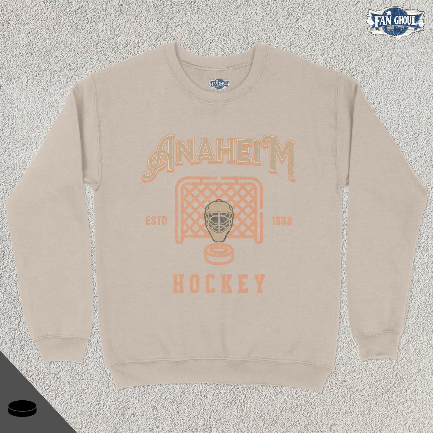 Anaheim Hockey Vintage Crewneck