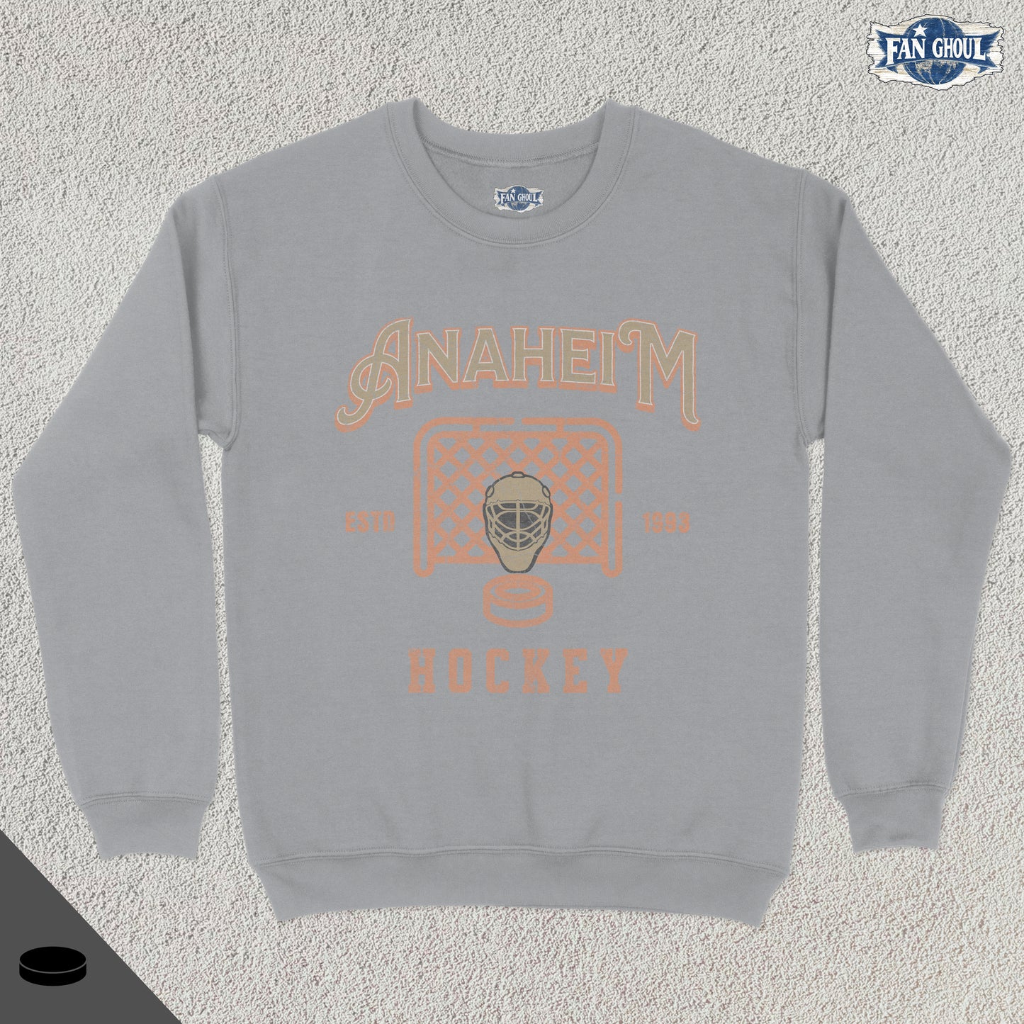 Anaheim Hockey Vintage Crewneck