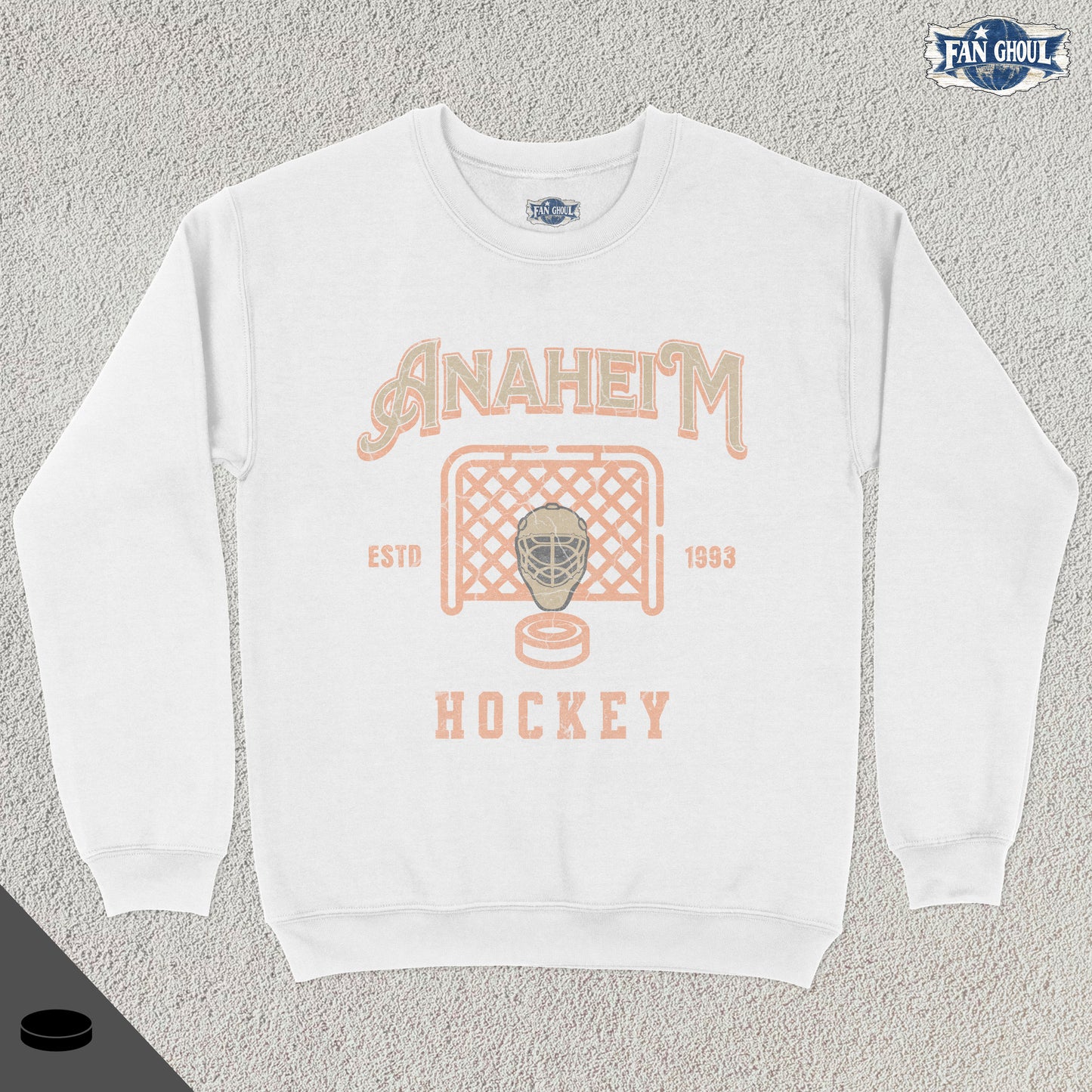Anaheim Hockey Vintage Crewneck