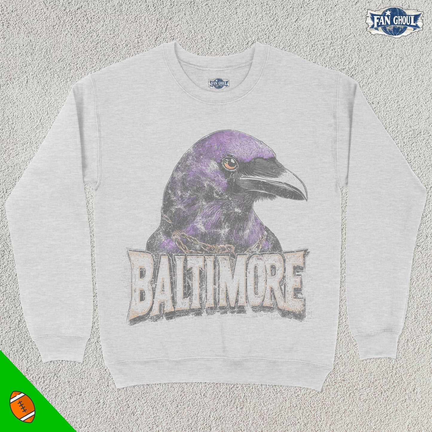 Baltimore Football Graphic Crewneck
