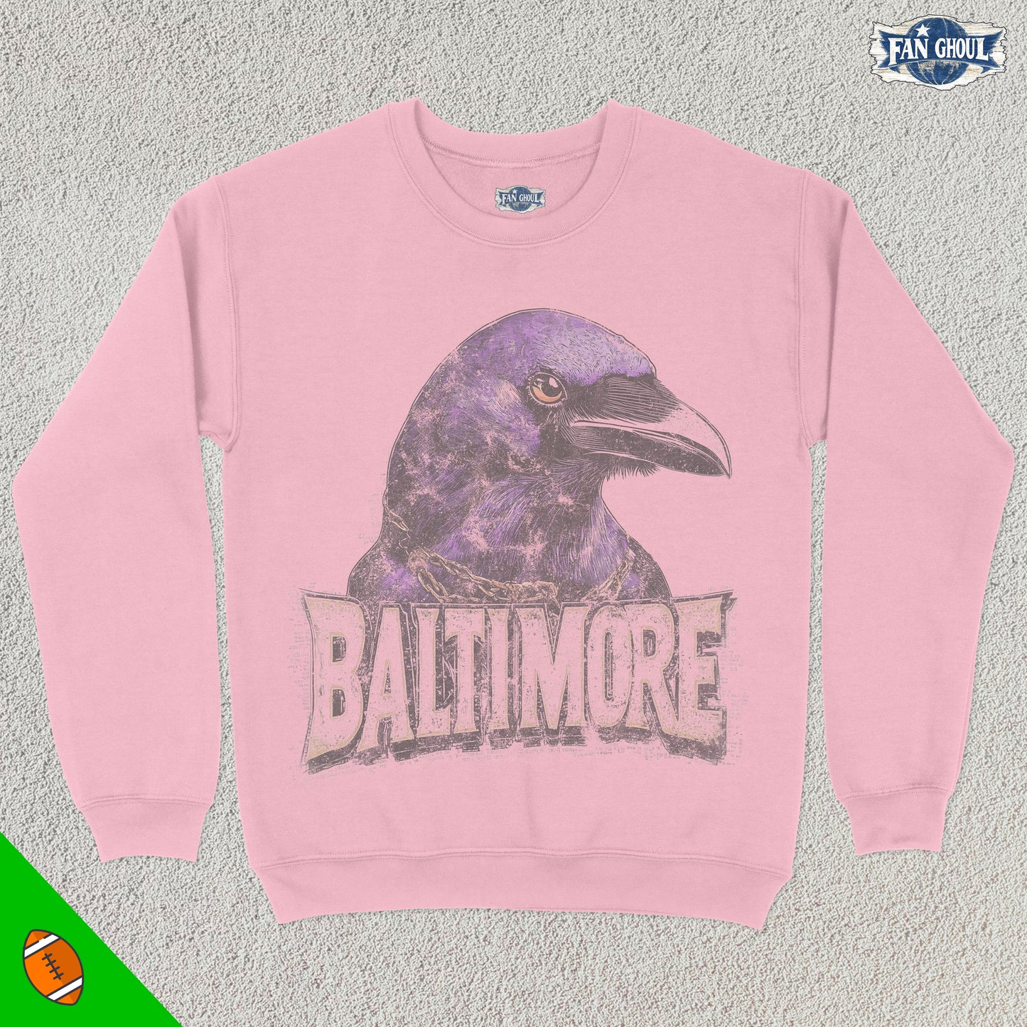 Baltimore Football Graphic Crewneck