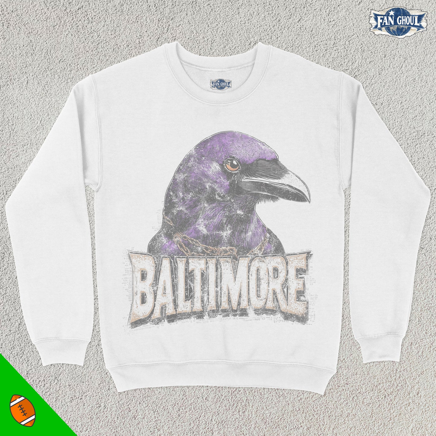 Baltimore Football Graphic Crewneck