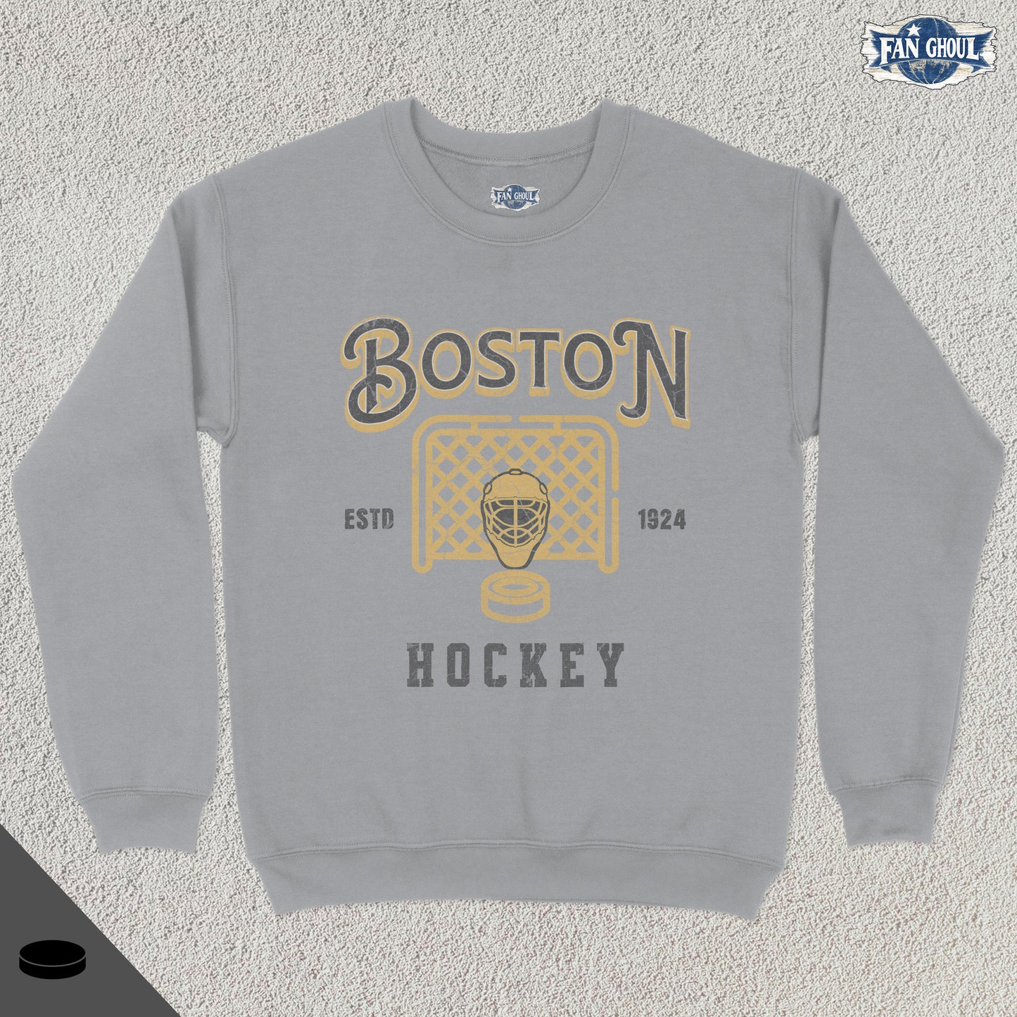Boston Hockey Vintage Crewneck