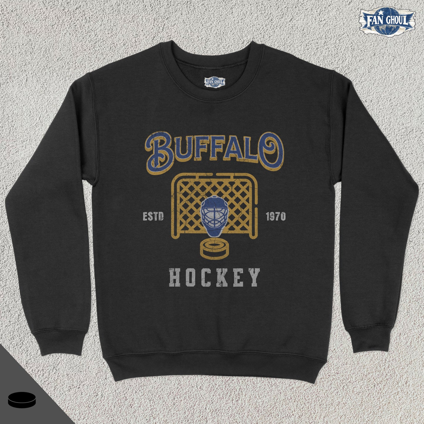 Buffalo Hockey Vintage Crewneck