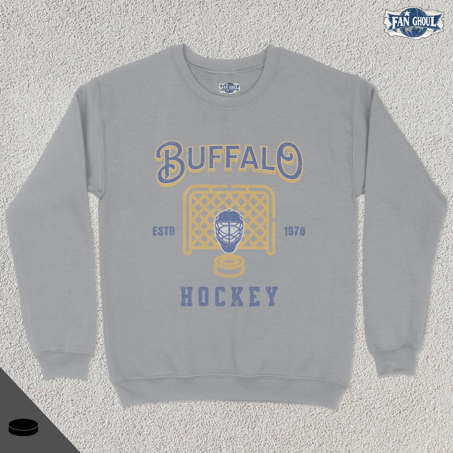 Buffalo Hockey Vintage Crewneck