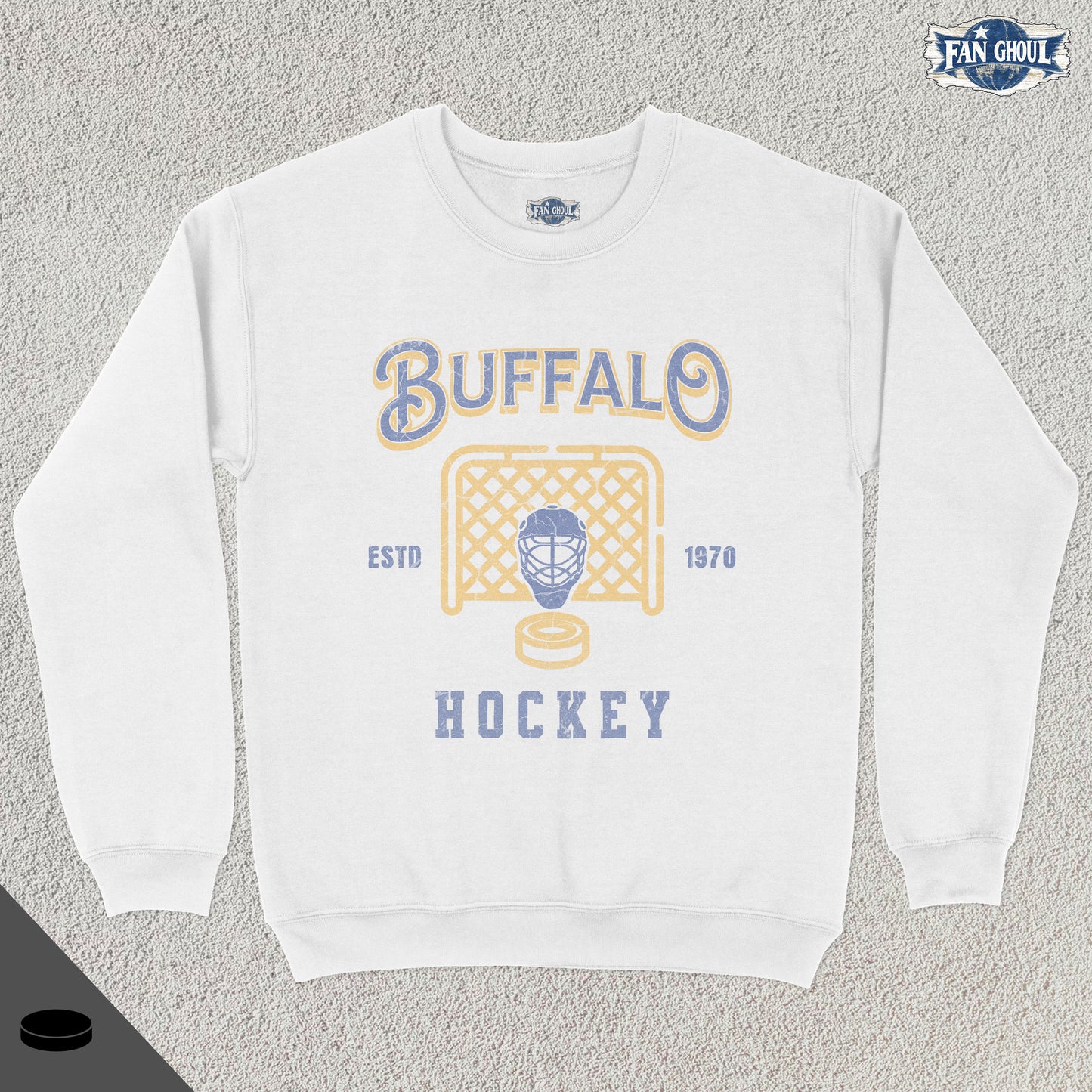Buffalo Hockey Vintage Crewneck