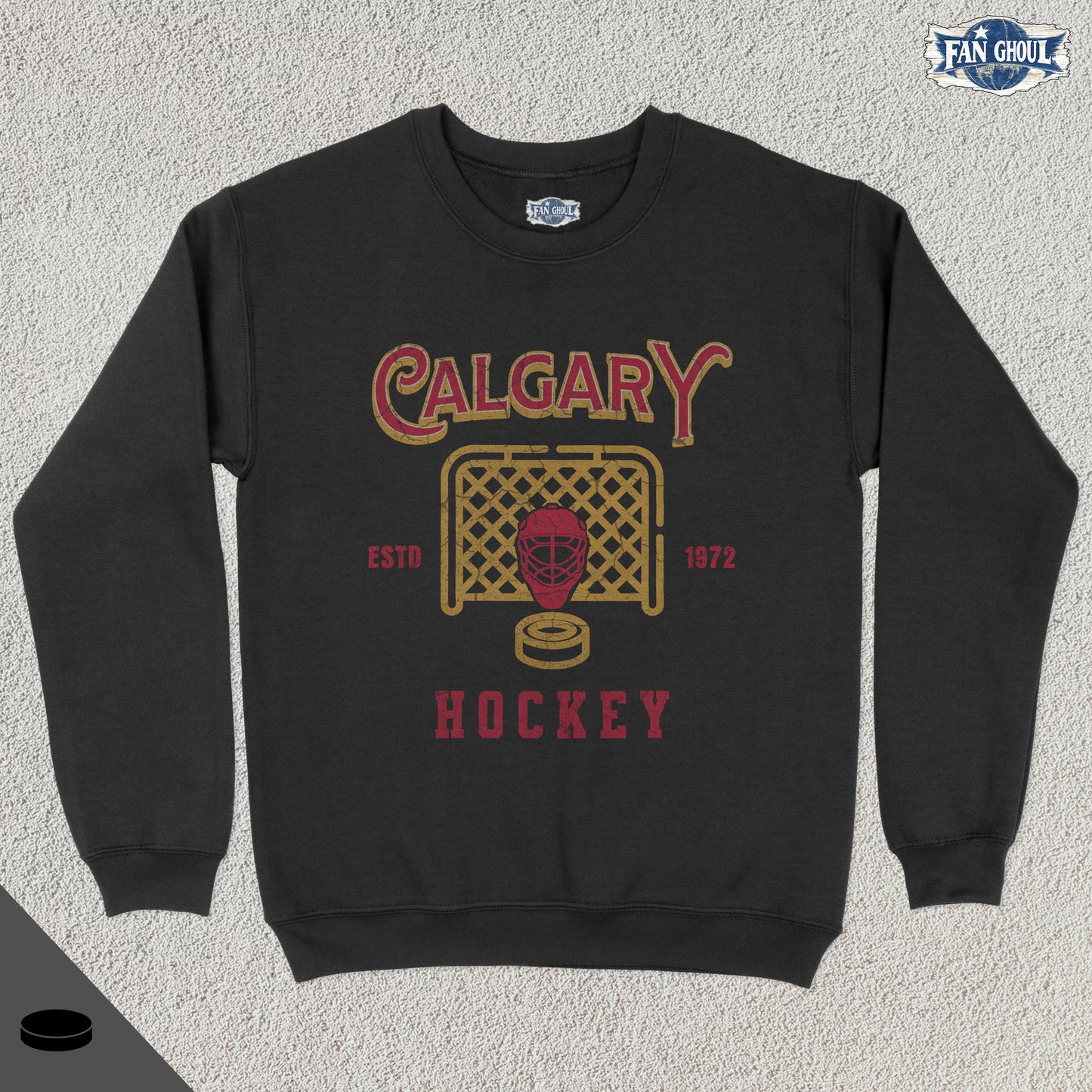 Calgary Hockey Vintage Crewneck