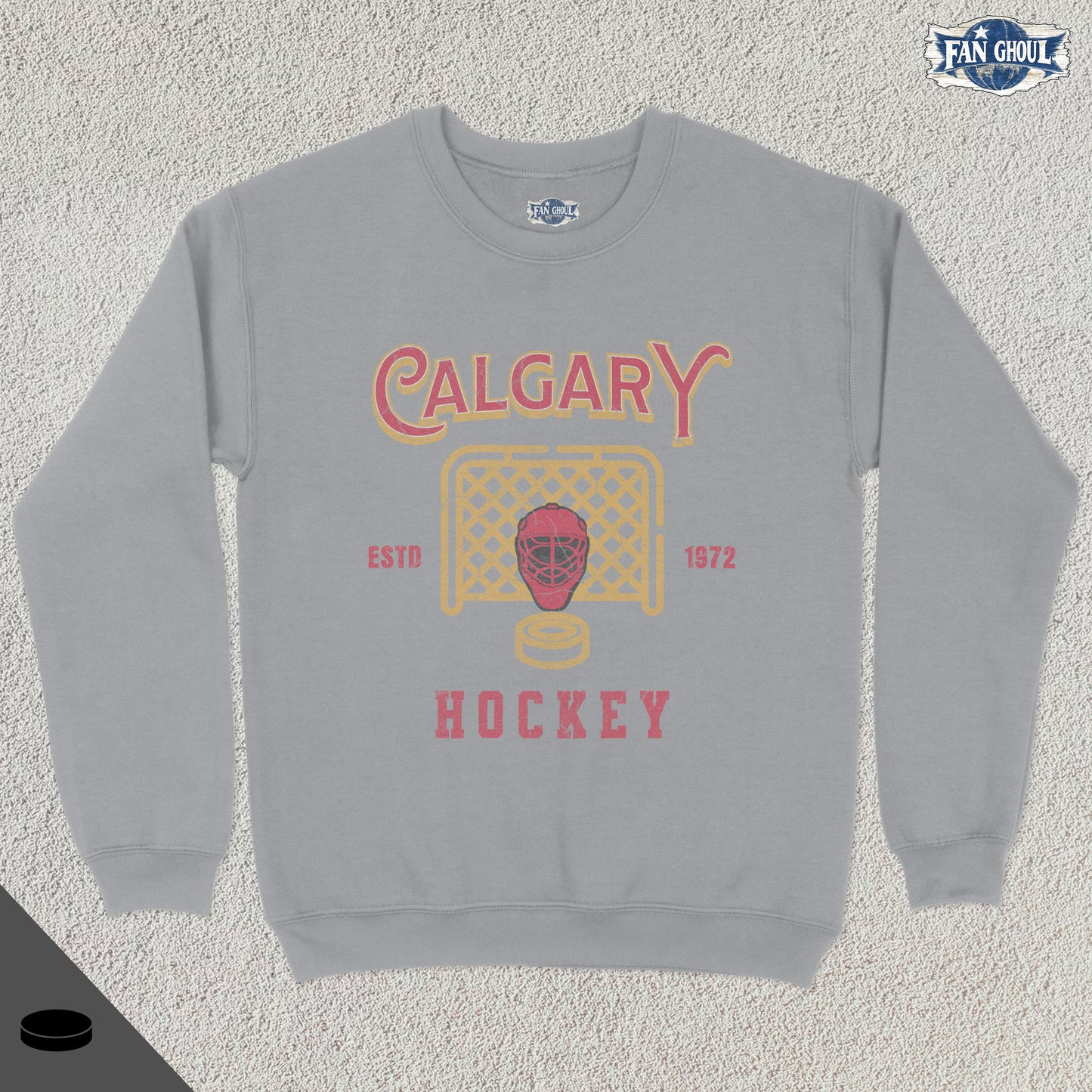 Calgary Hockey Vintage Crewneck