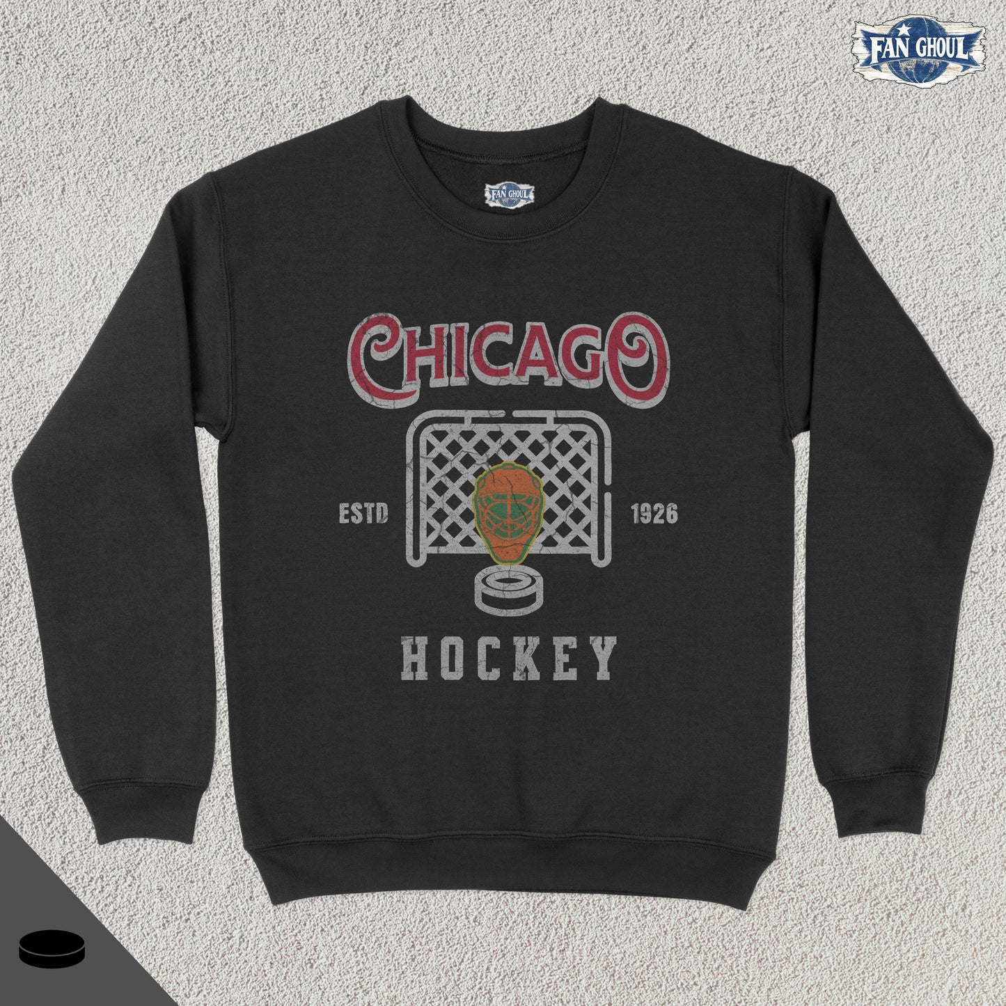 Chicago Hockey Vintage Crewneck