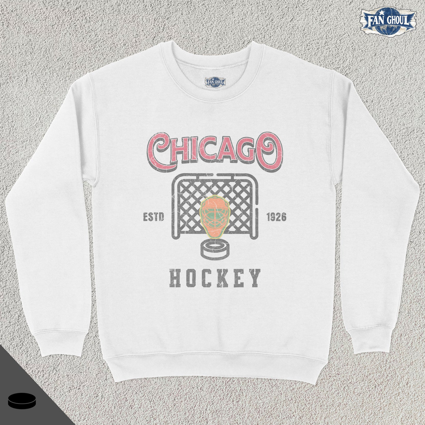Chicago Hockey Vintage Crewneck