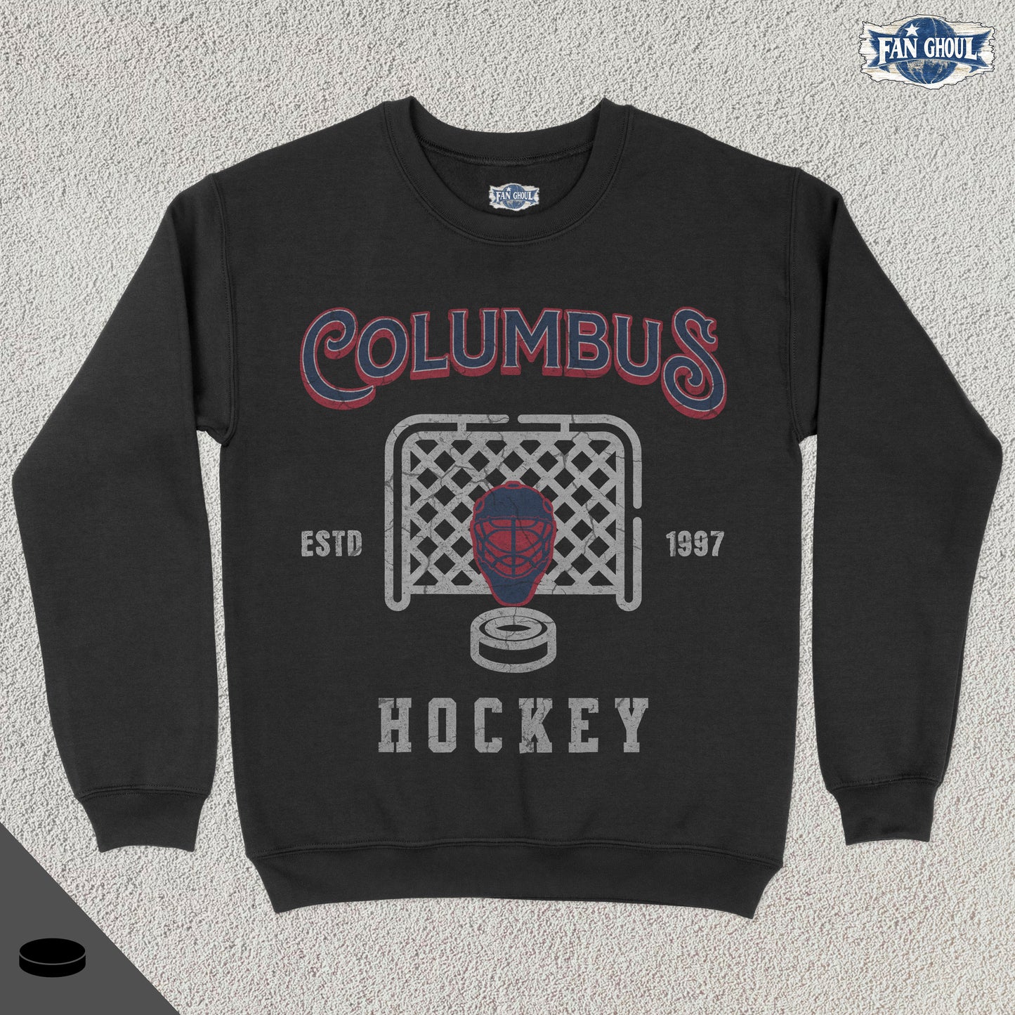 Columbus Hockey Vintage Crewneck