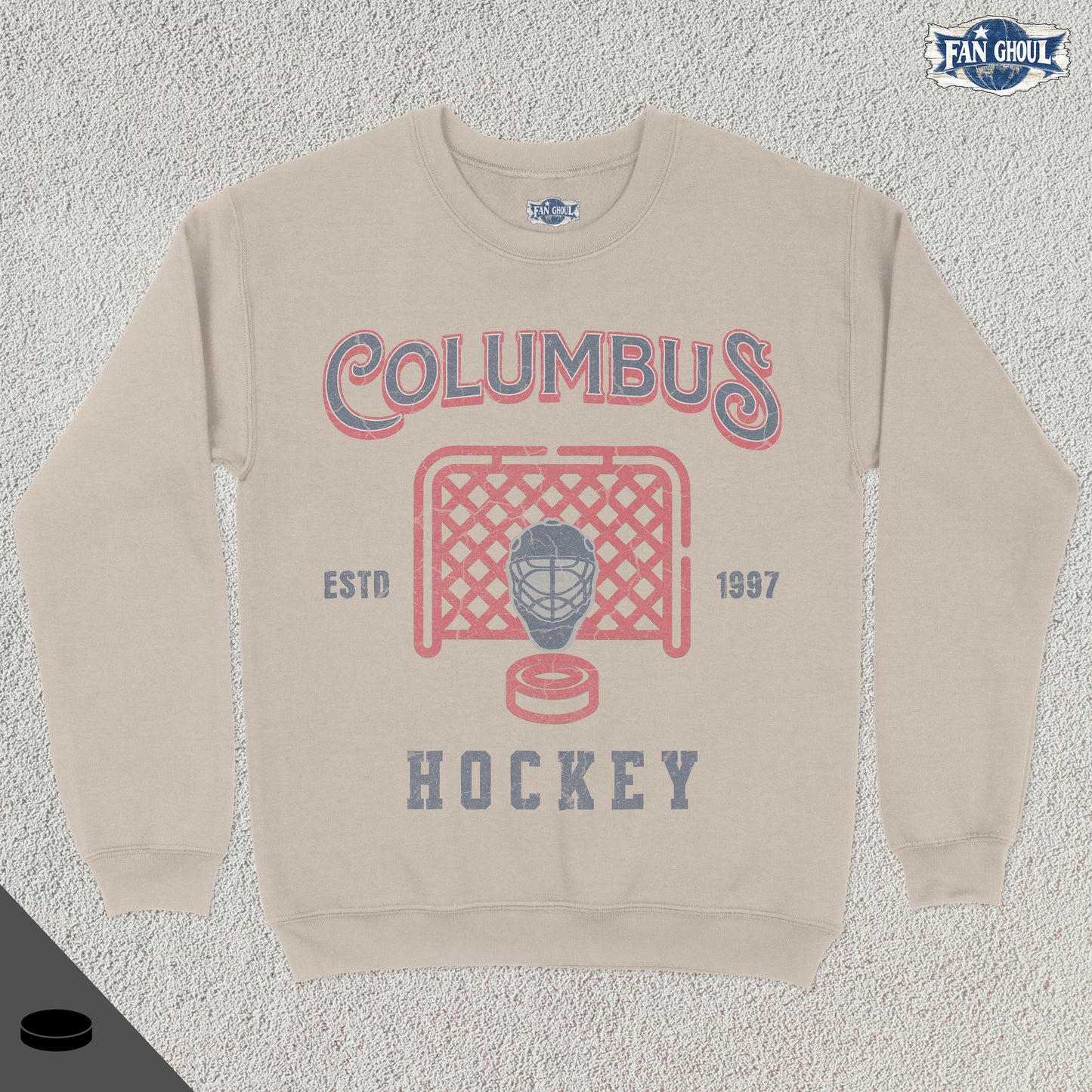 Columbus Hockey Vintage Crewneck