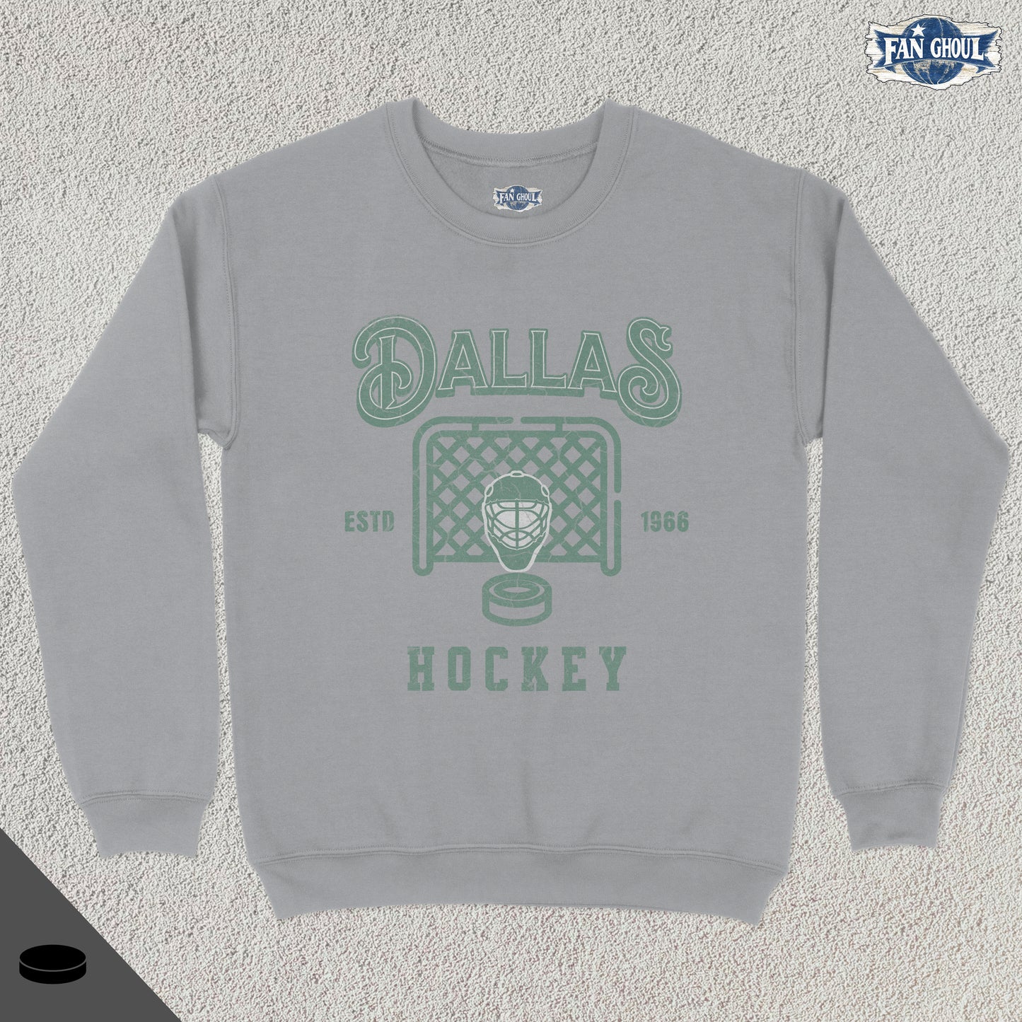 Dallas Hockey Vintage Crewneck