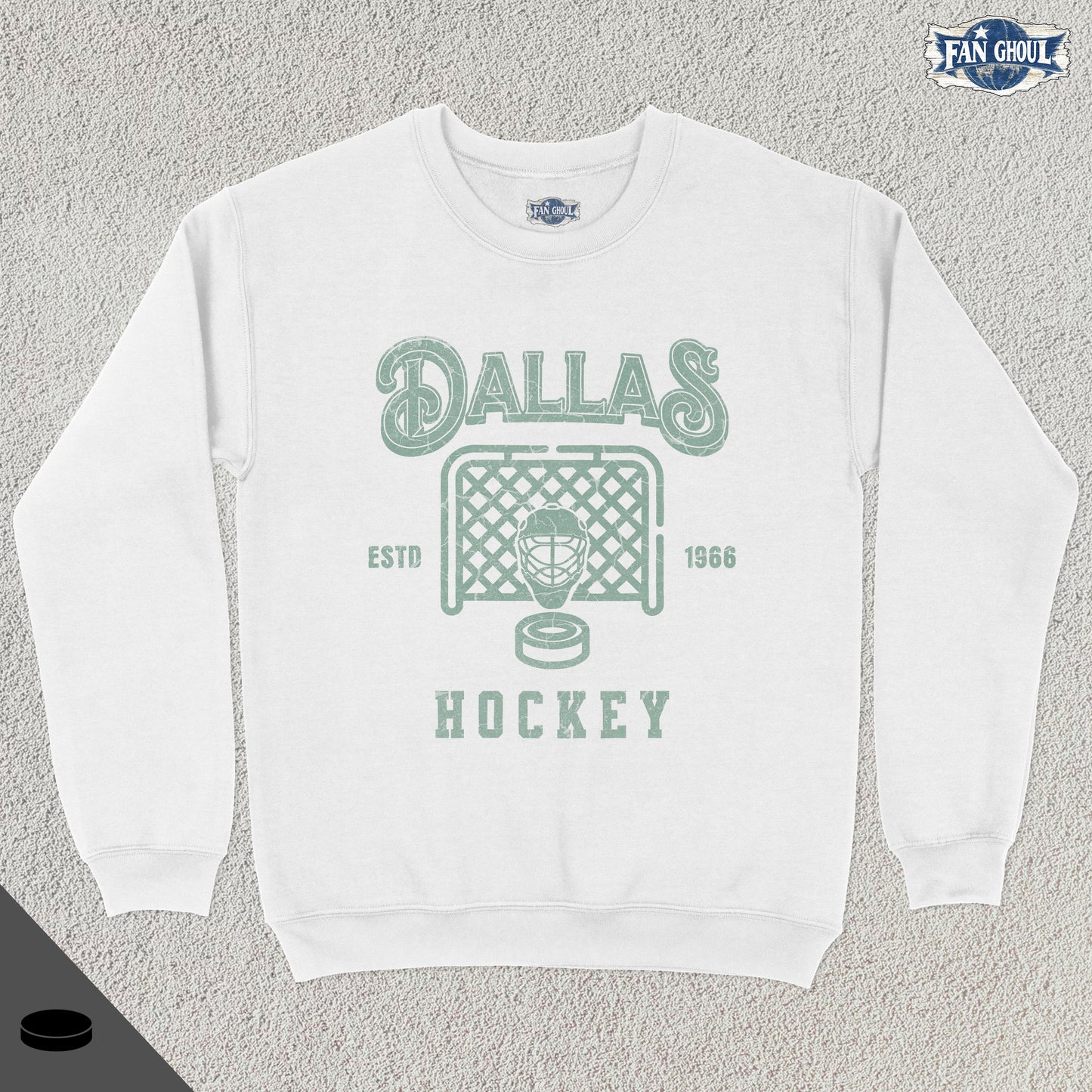 Dallas Hockey Vintage Crewneck
