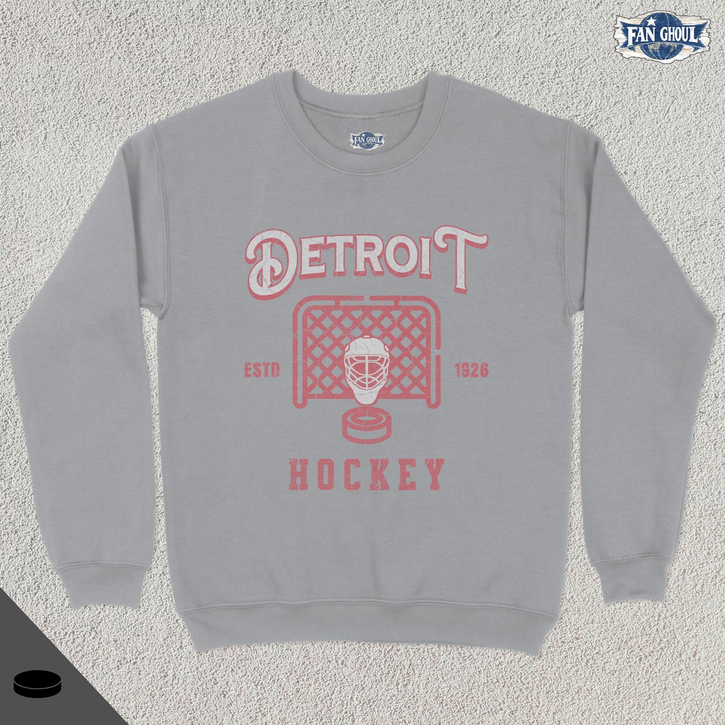 Detroit Hockey Vintage Crewneck
