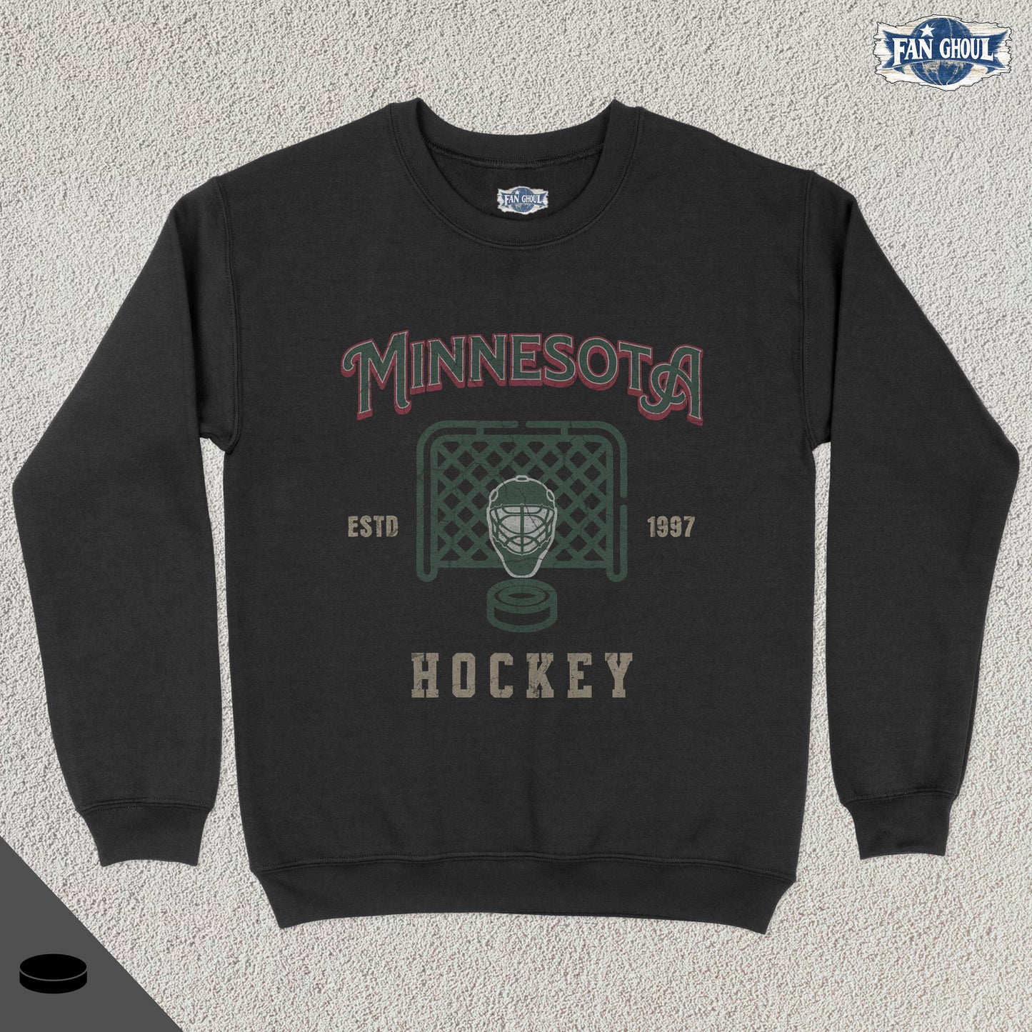Minnesota Hockey Vintage Crewneck