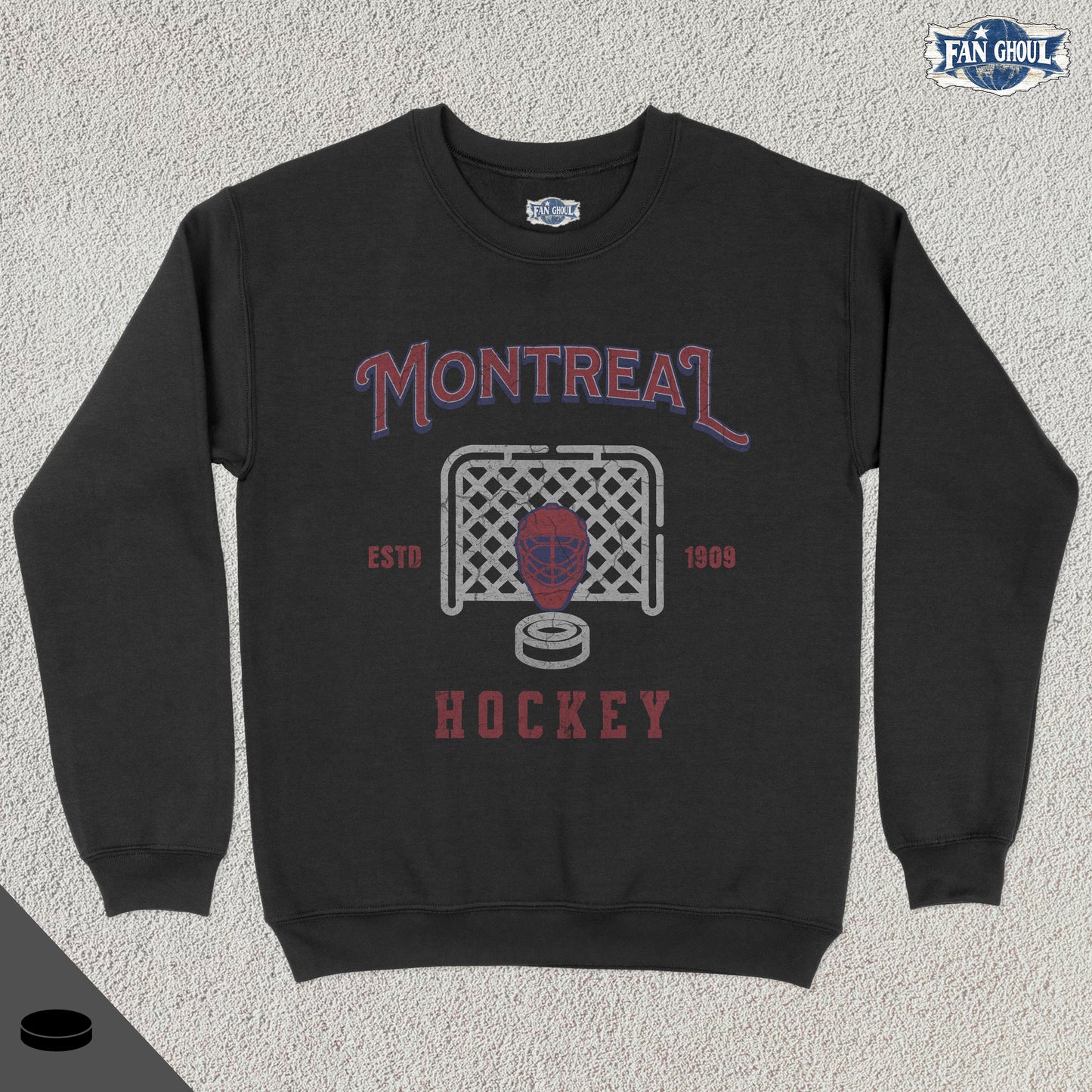 Montreal Hockey Vintage Crewneck