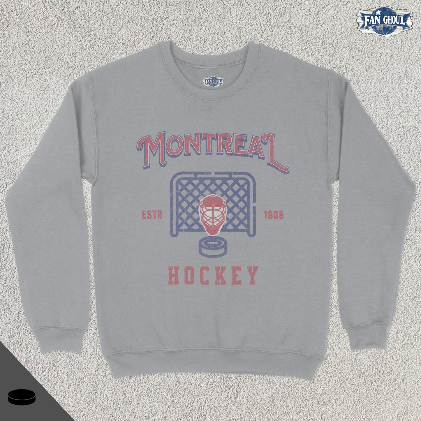 Montreal Hockey Vintage Crewneck