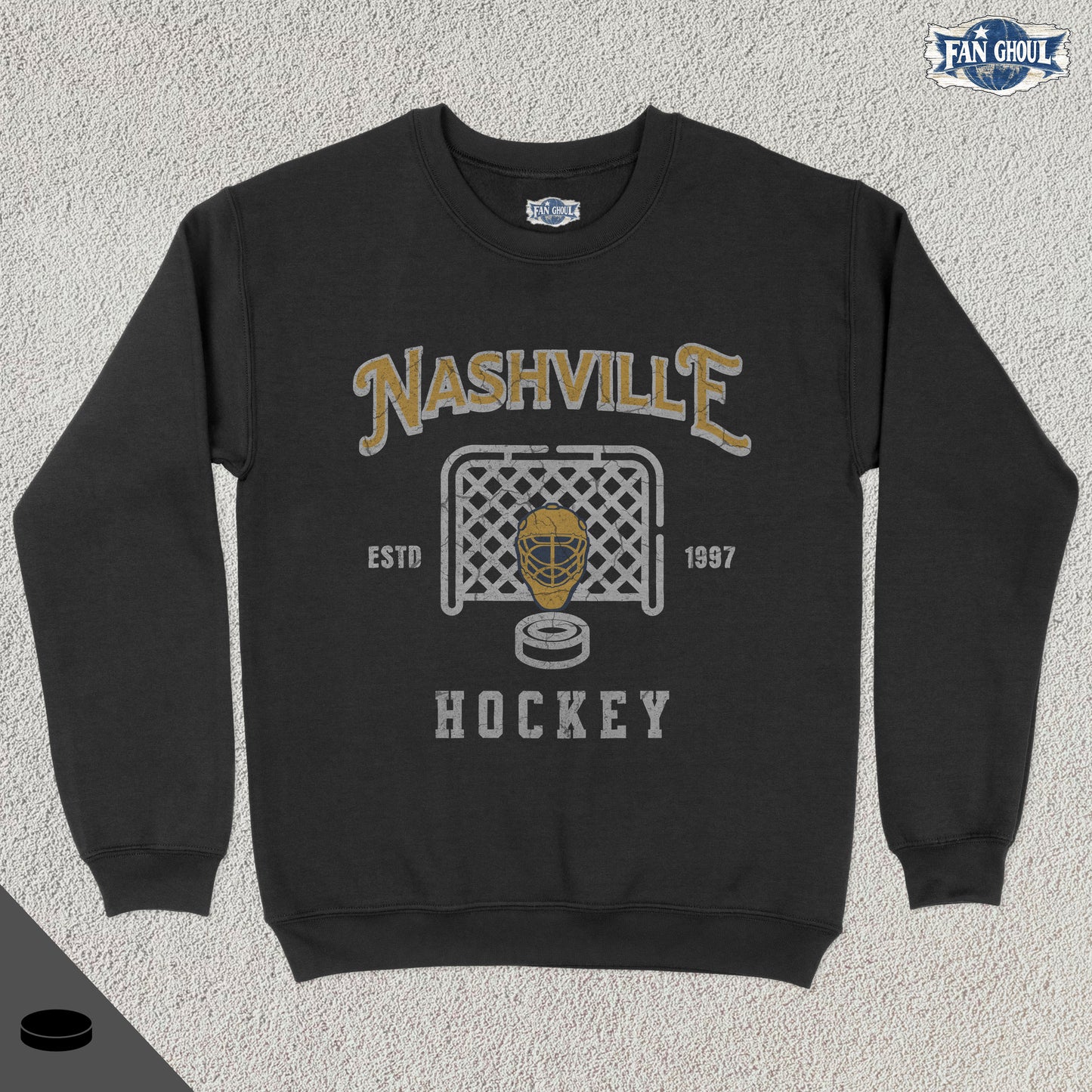 Nashville Hockey Vintage Crewneck