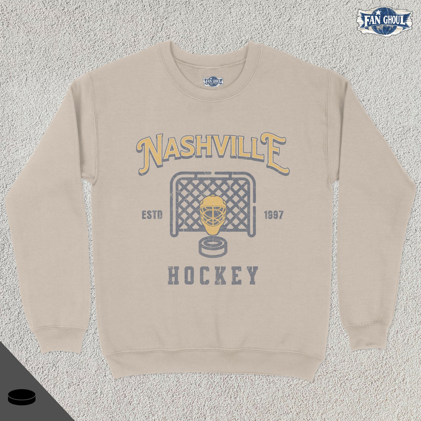 Nashville Hockey Vintage Crewneck