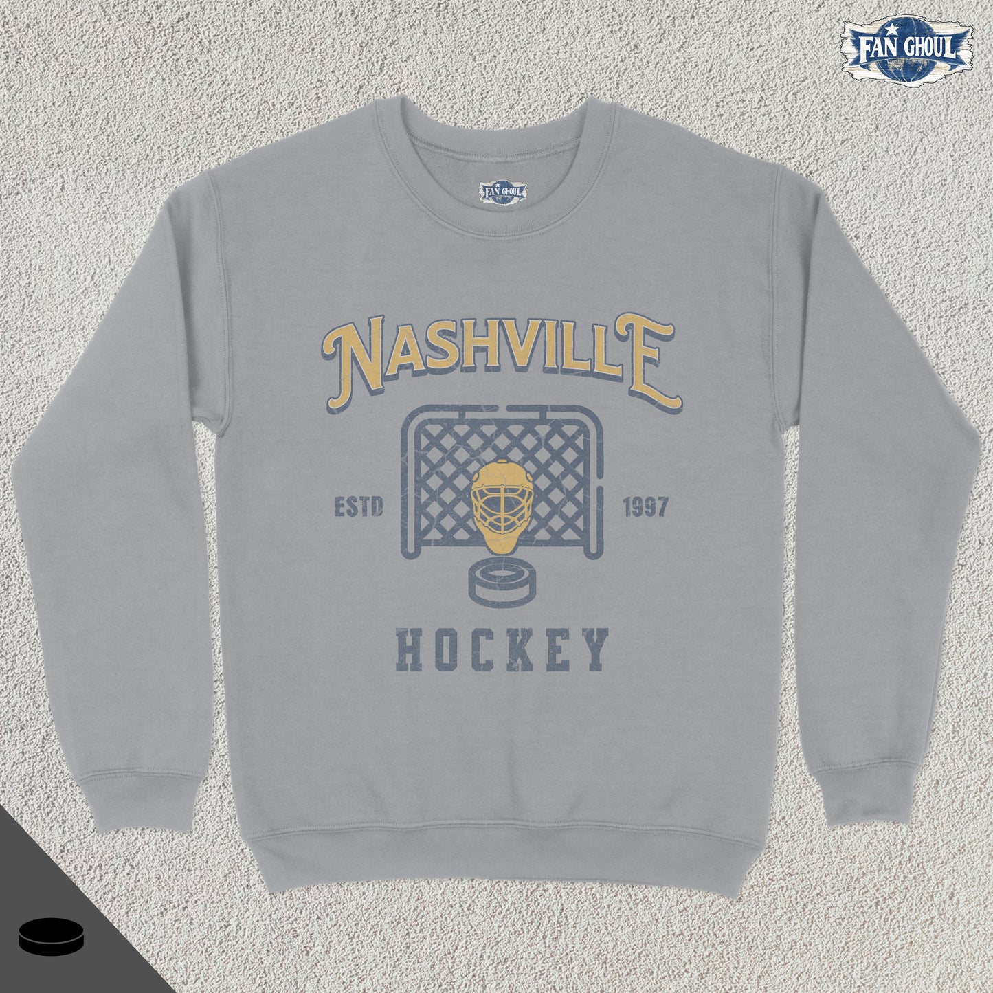 Nashville Hockey Vintage Crewneck
