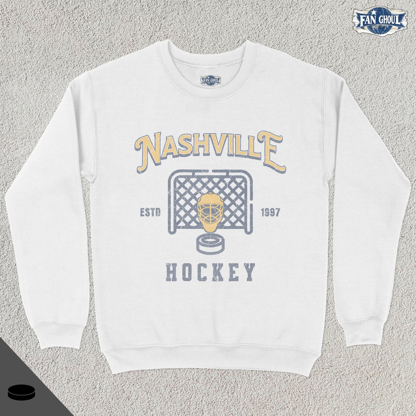Nashville Hockey Vintage Crewneck