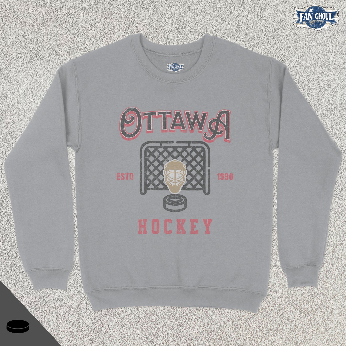 Ottawa Hockey Vintage Crewneck