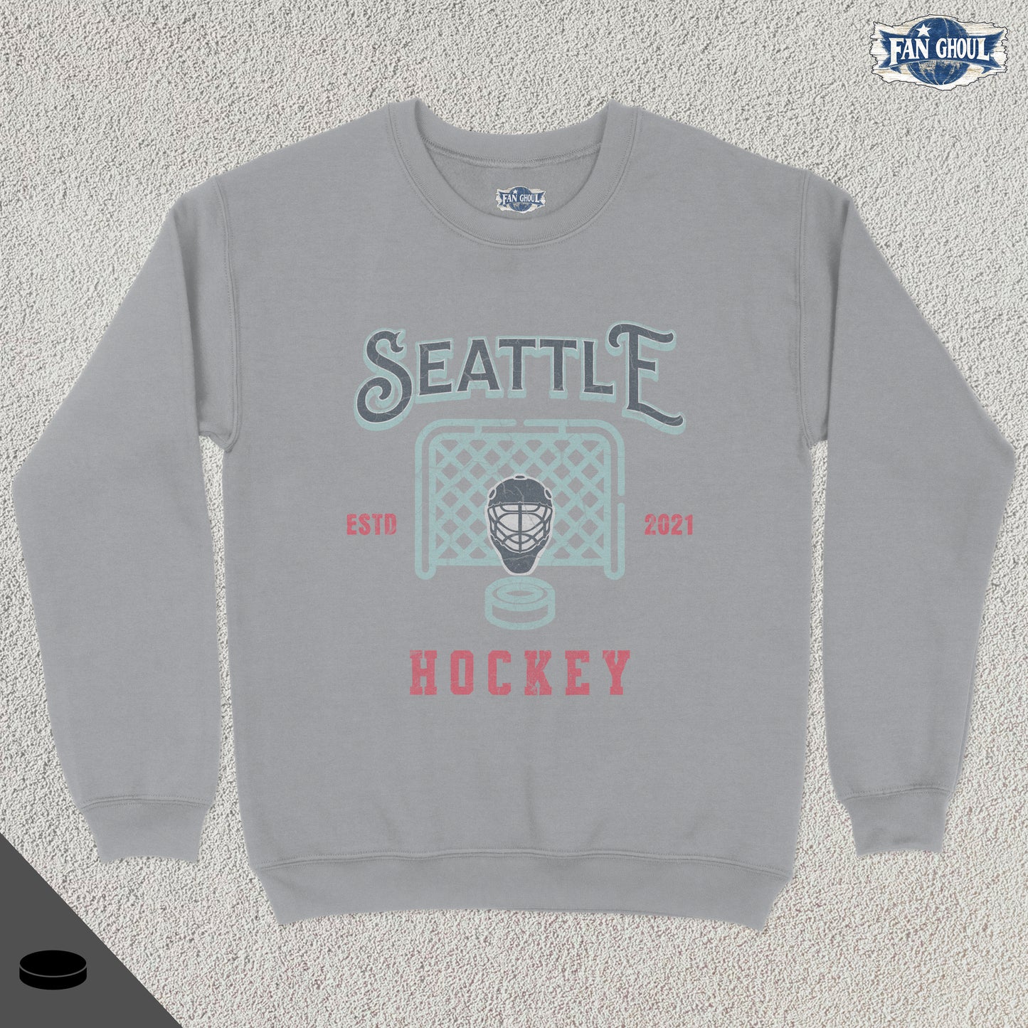 Seattle Hockey Vintage Crewneck