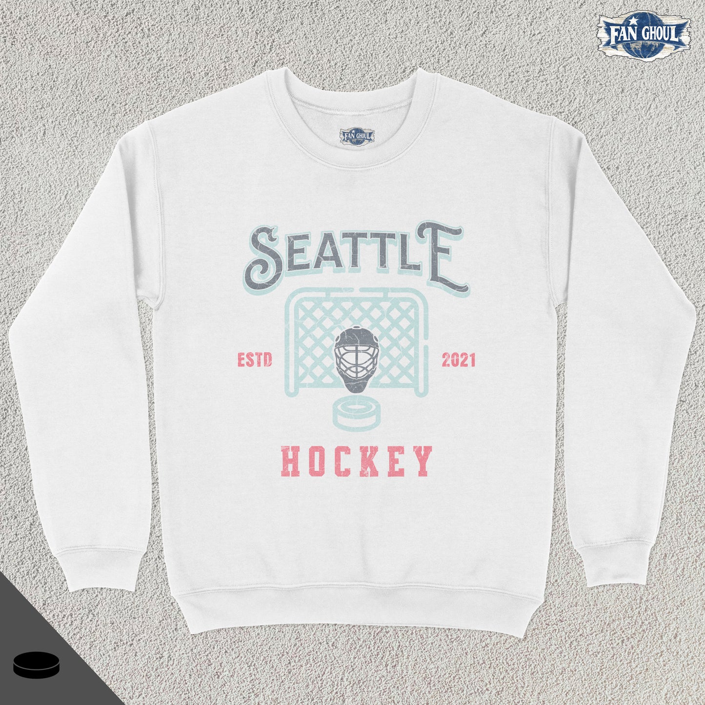 Seattle Hockey Vintage Crewneck