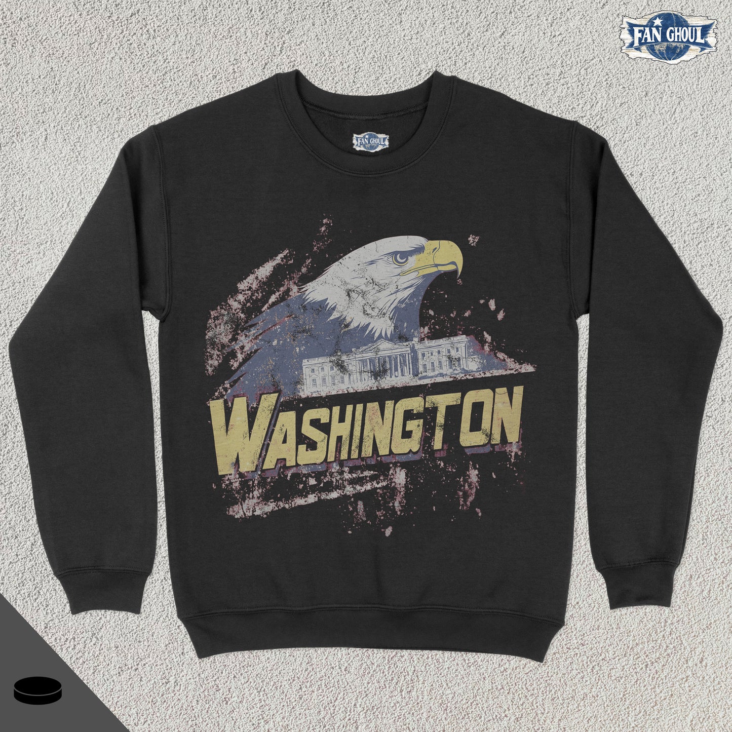 Washington Hockey Graphic Crewneck