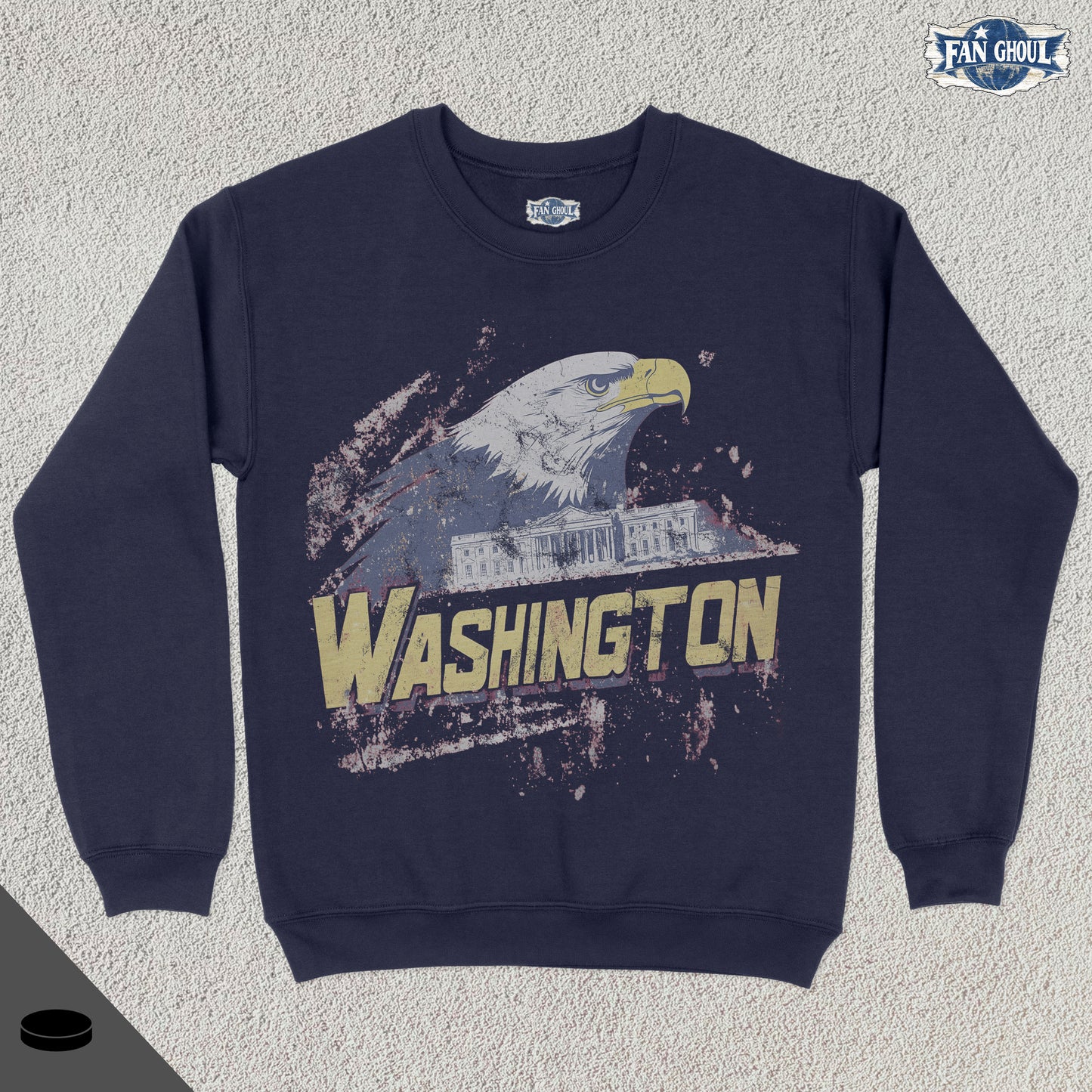 Washington Hockey Graphic Crewneck