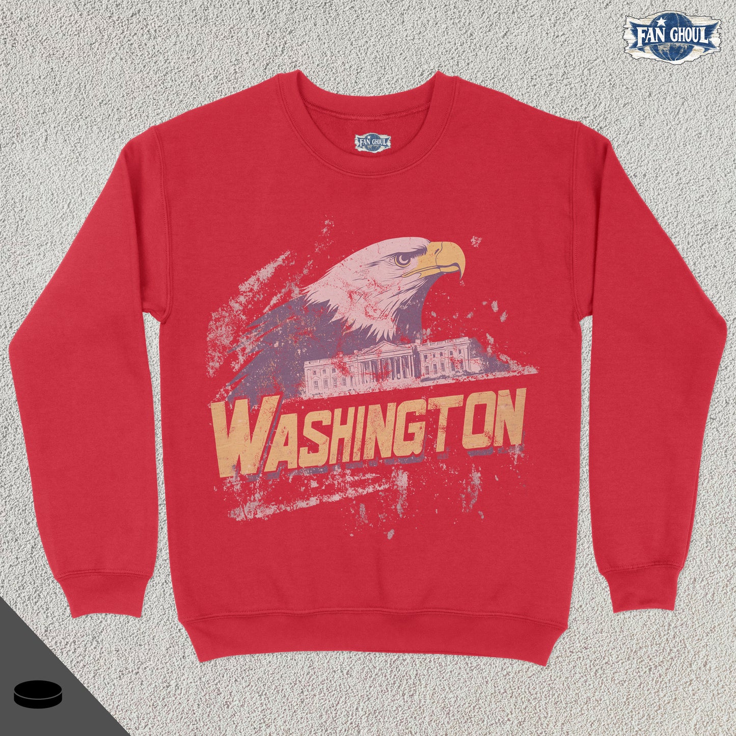 Washington Hockey Graphic Crewneck