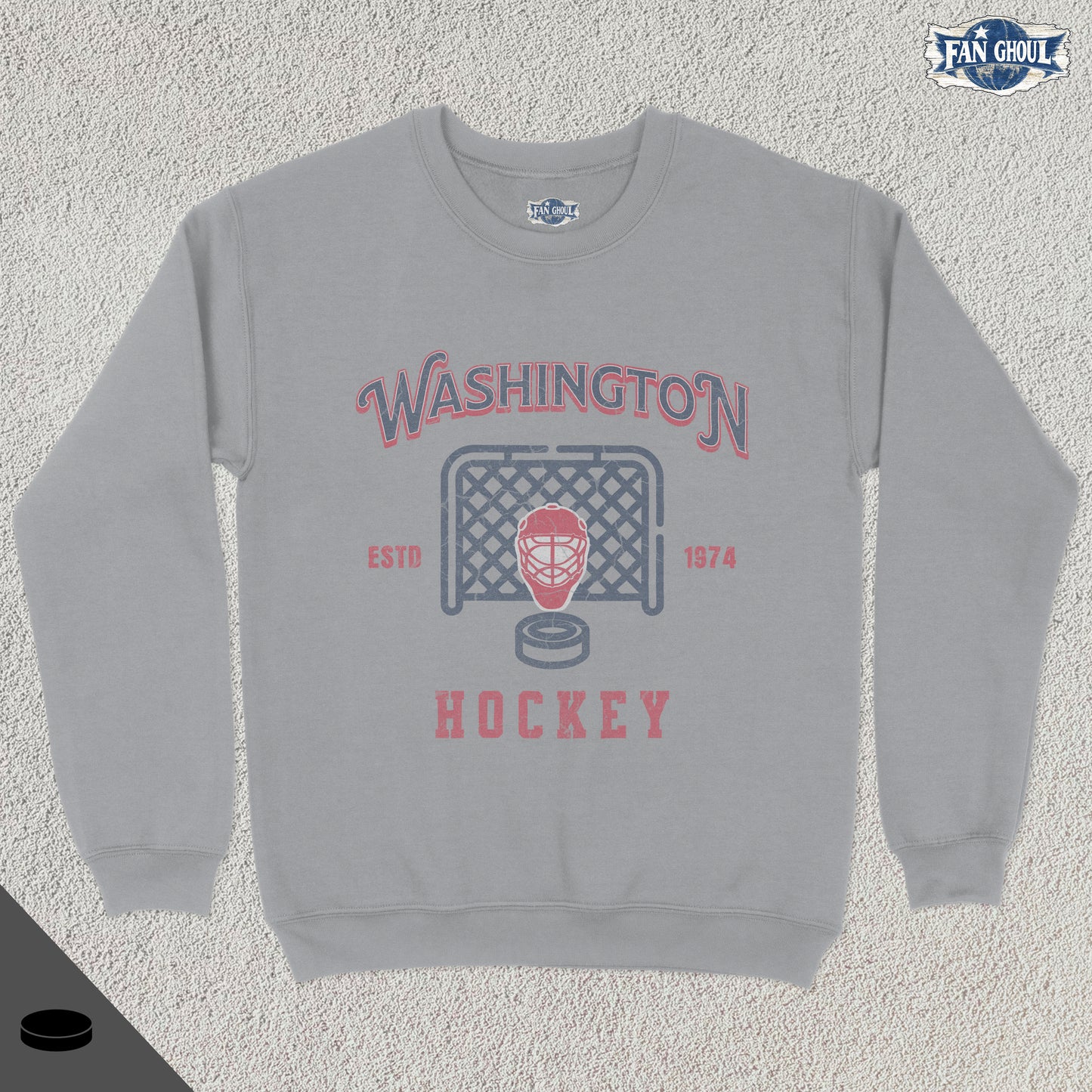 Washington Hockey Vintage Crewneck