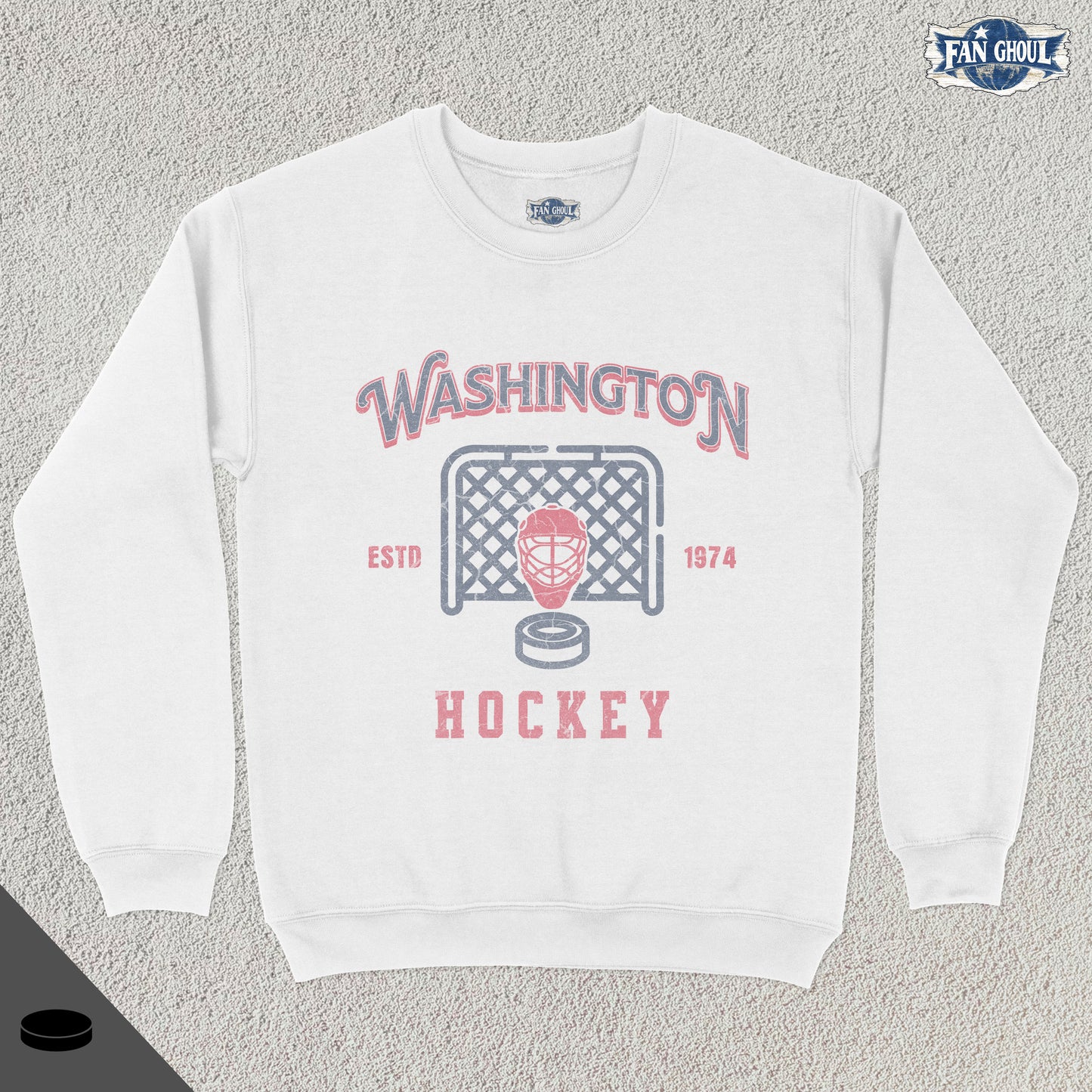 Washington Hockey Vintage Crewneck