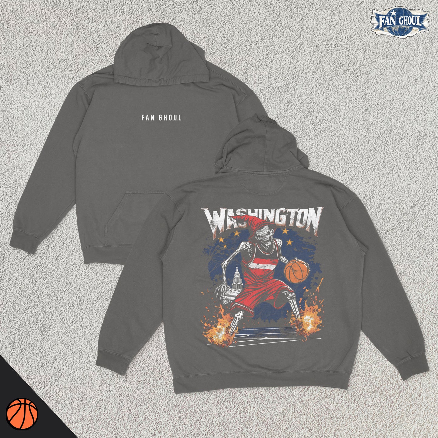 Washington Basketball "Ghoul" Hoodie