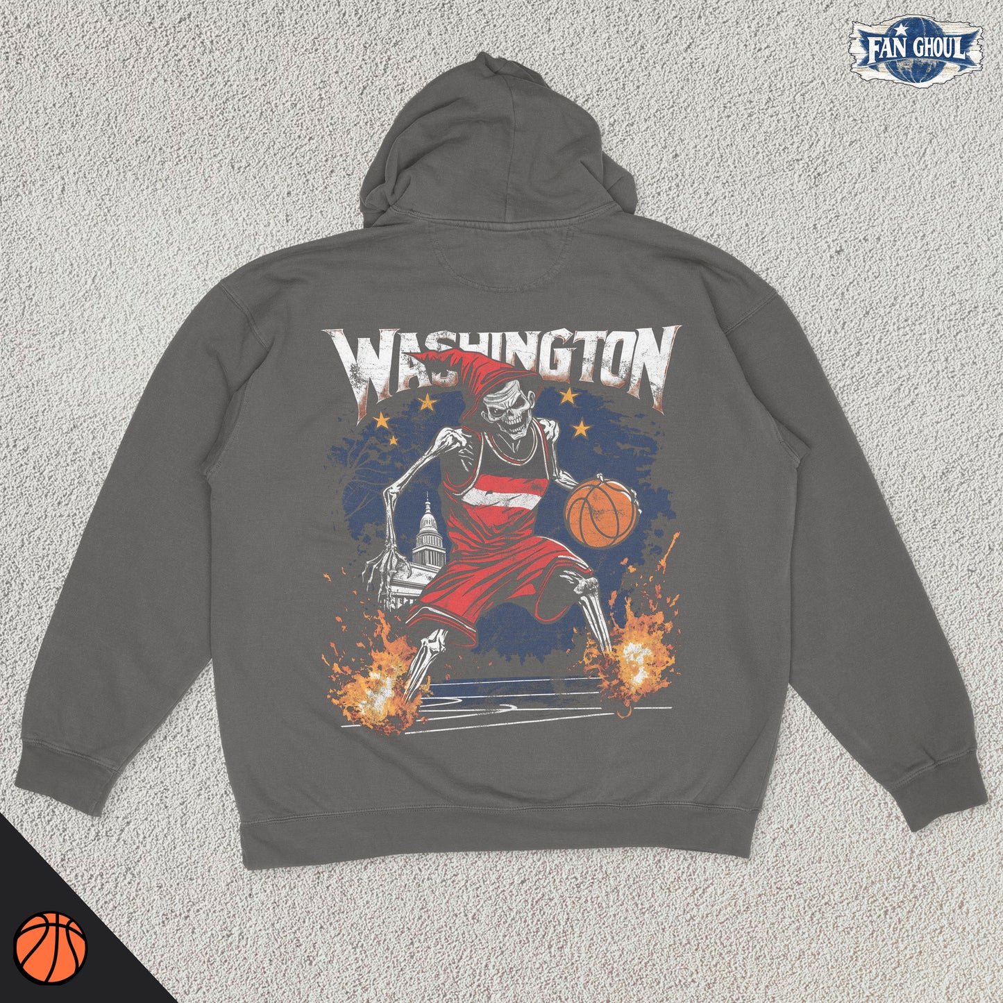 Washington Basketball "Ghoul" Hoodie