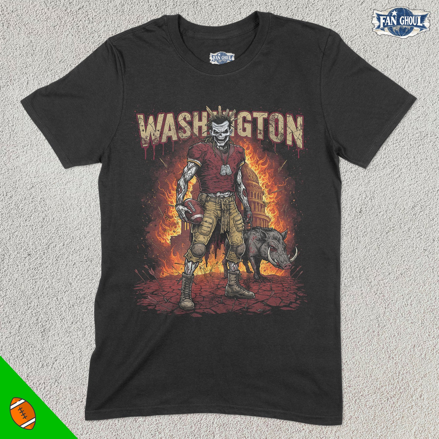 Washington Football "Ghoul" Shirt