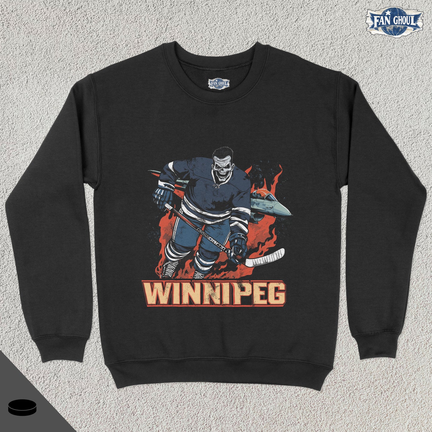 Winnipeg Hockey "Ghoul" Crewneck