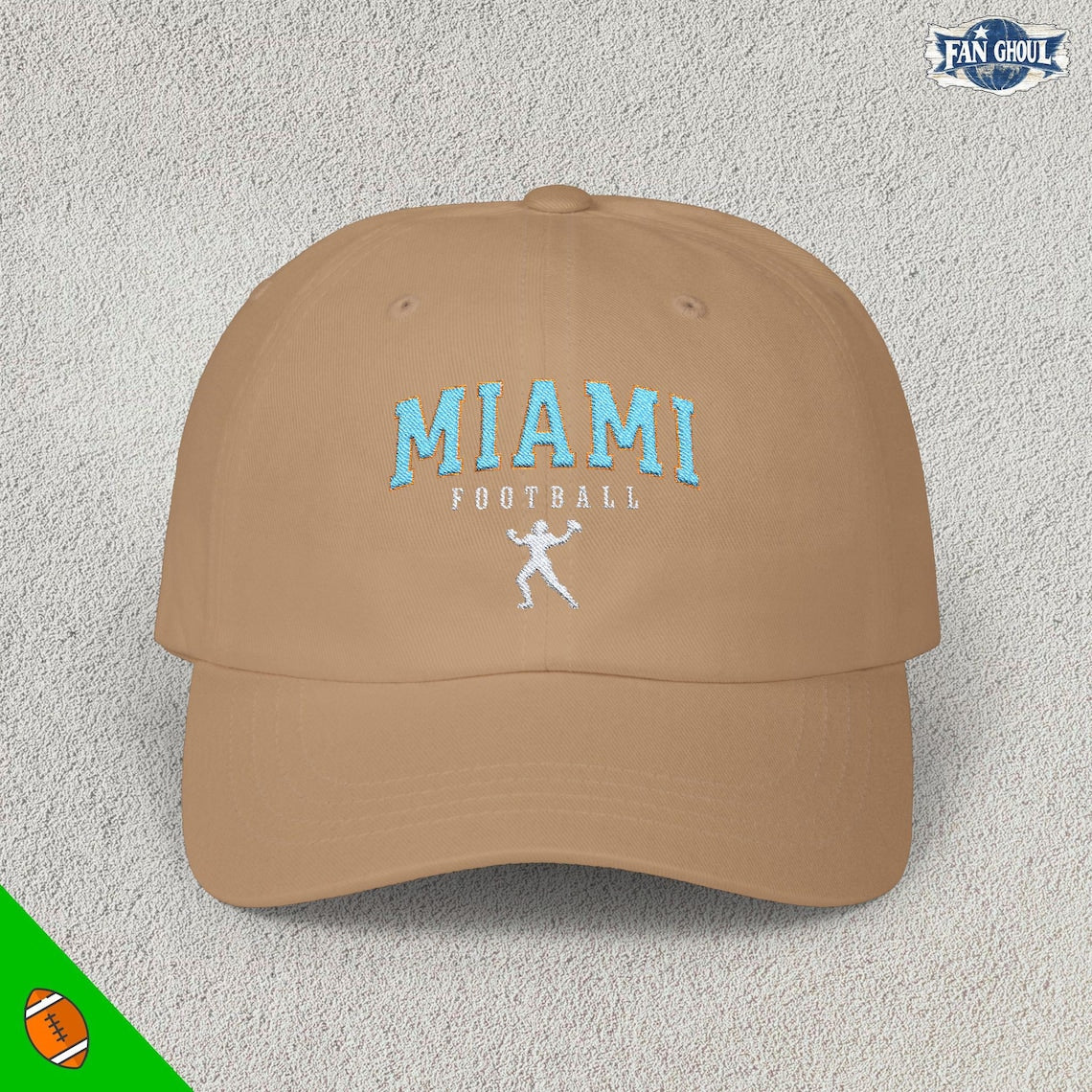 Miami Football Varsity Dad Hat