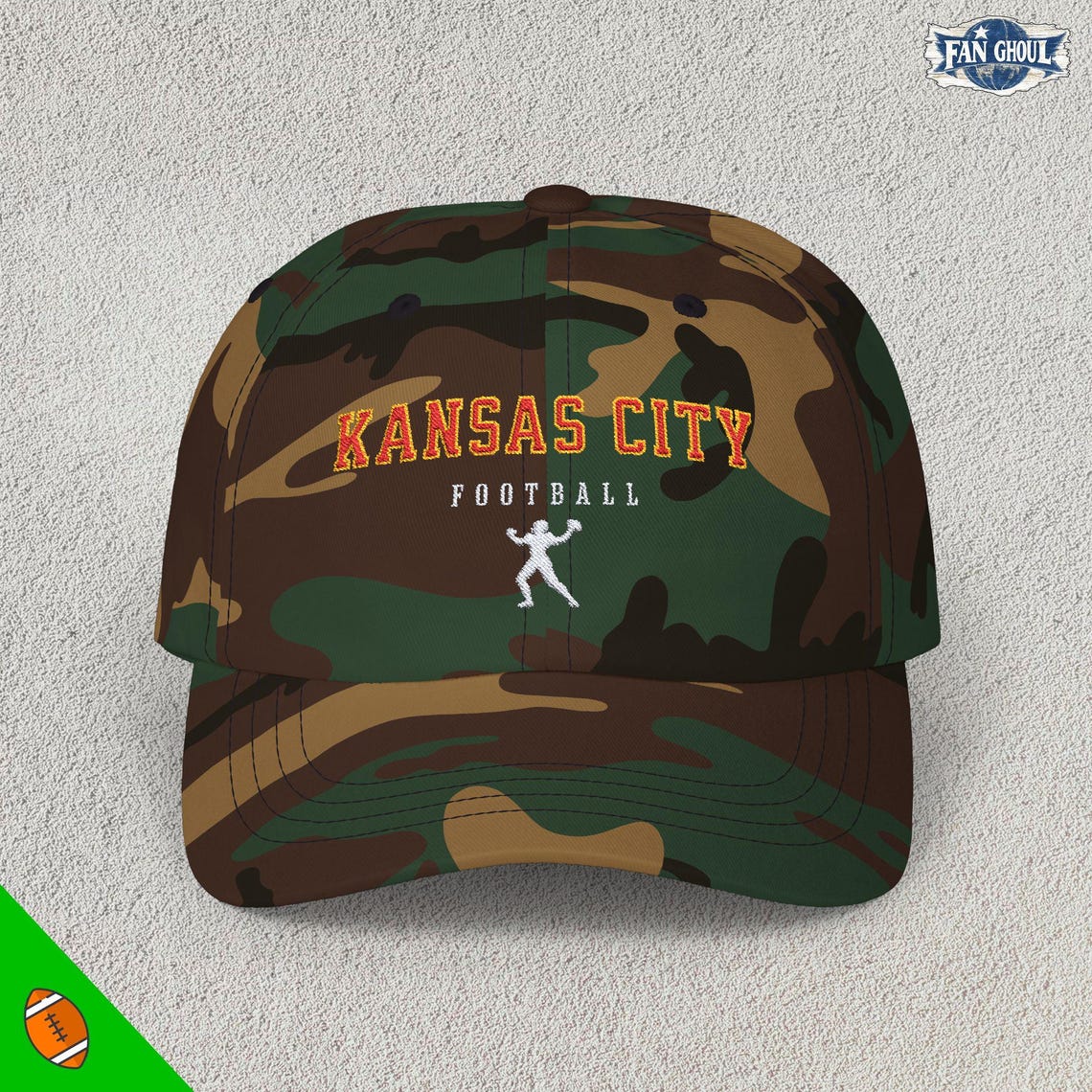 Kansas City Football Varsity Dad Hat