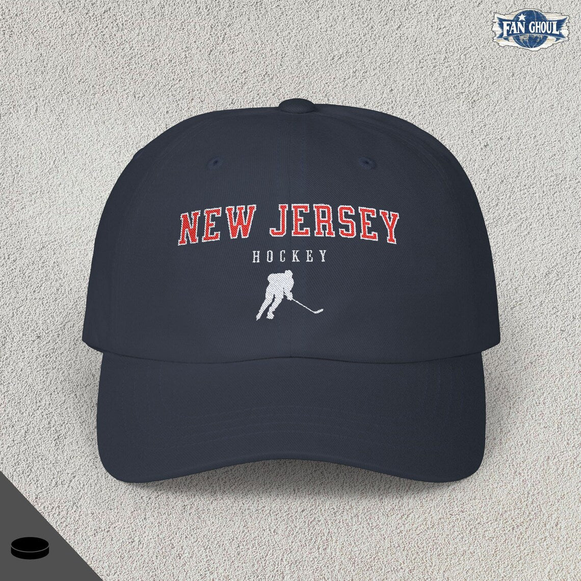 New Jersey Hockey Varsity Dad Hat