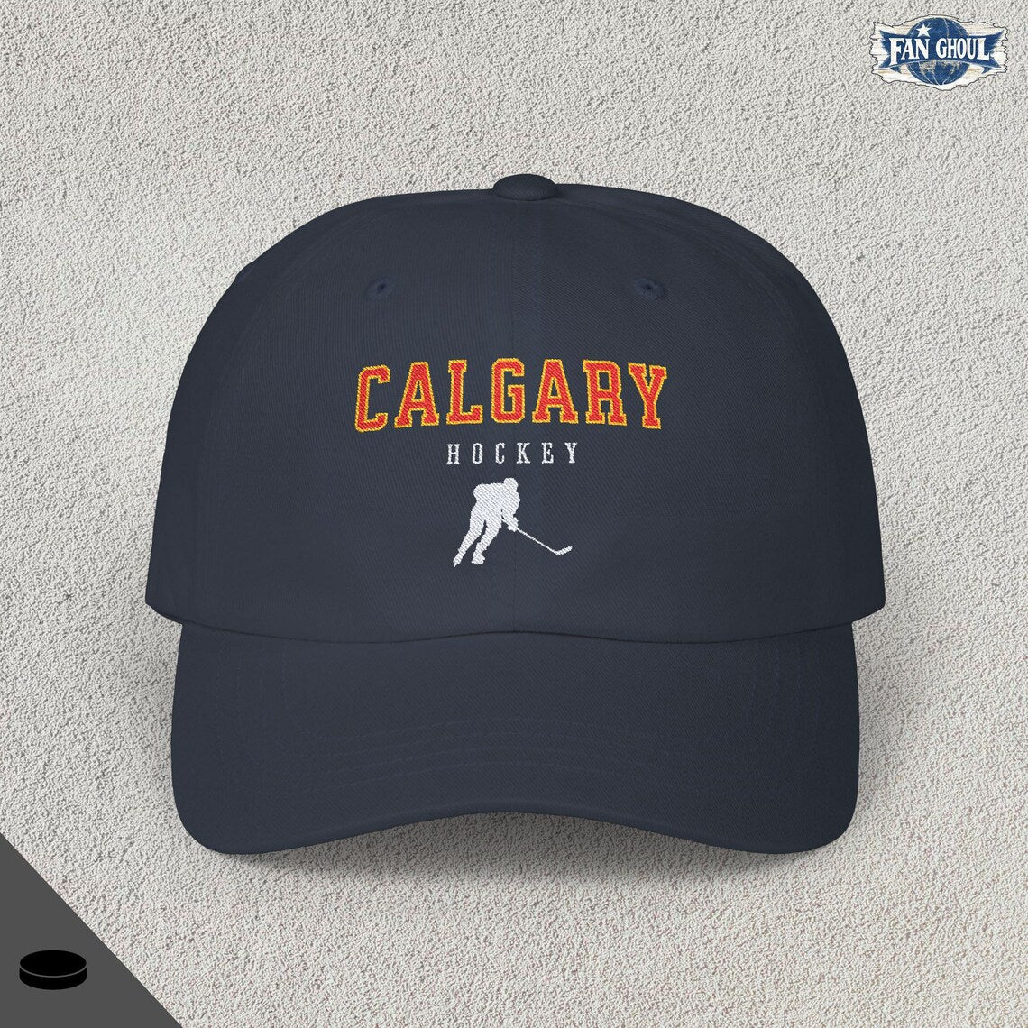 Calgary Hockey Varsity Dad Hat