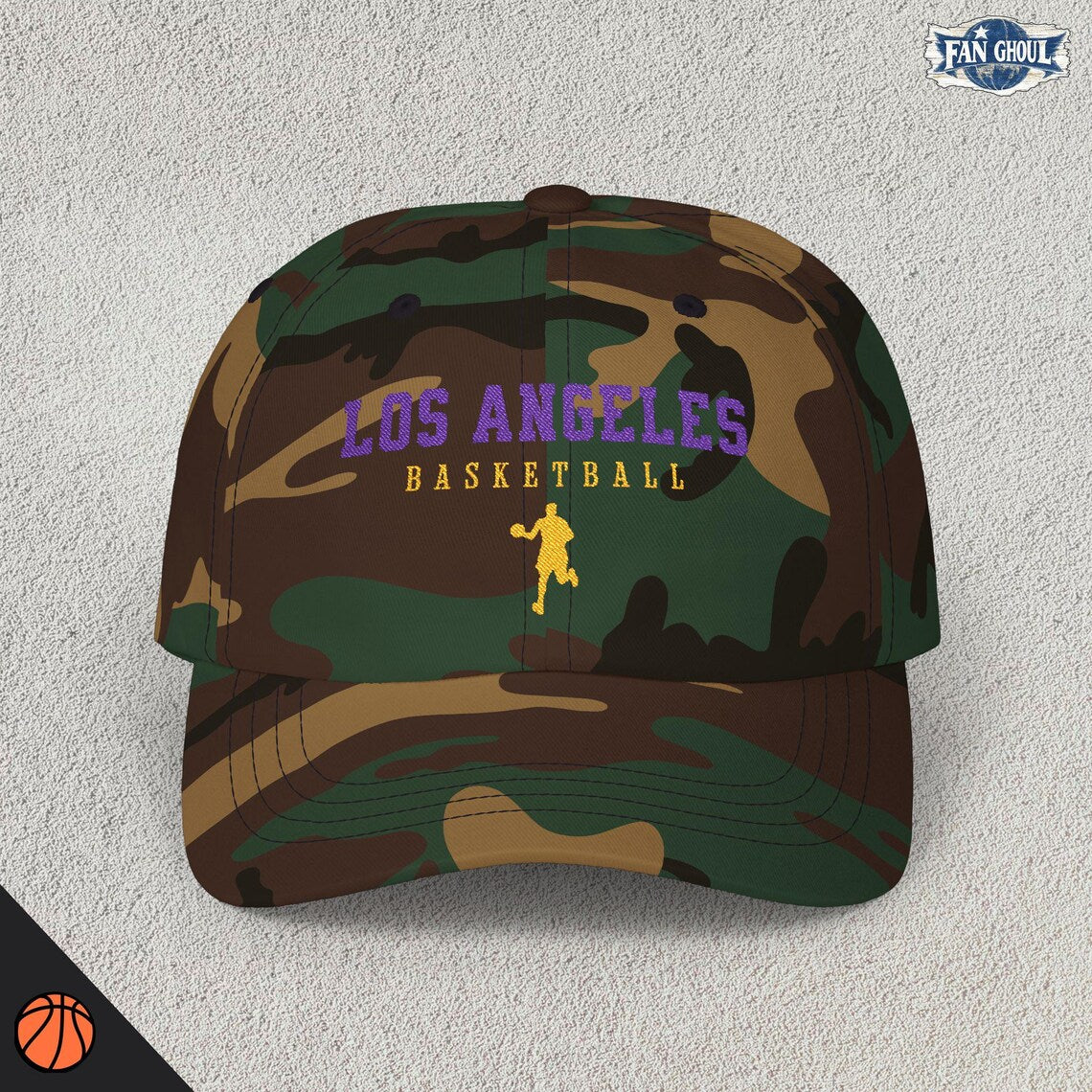 Los Angeles Basketball Varsity Dad Hat