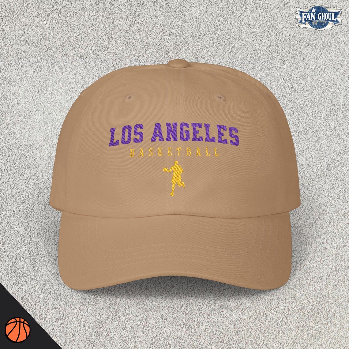 Los Angeles Basketball Varsity Dad Hat