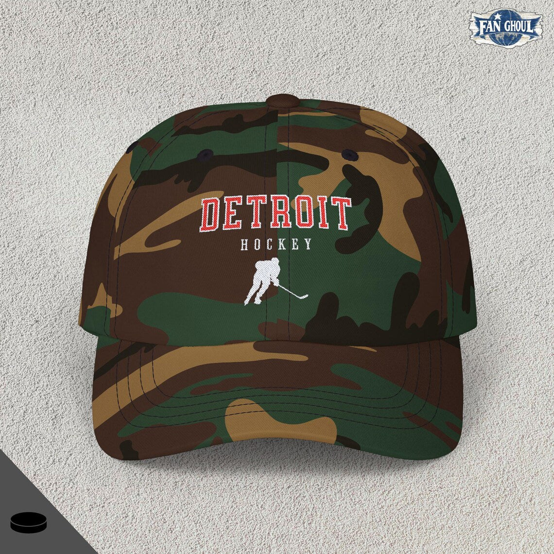 Detroit Hockey Varsity Dad Hat