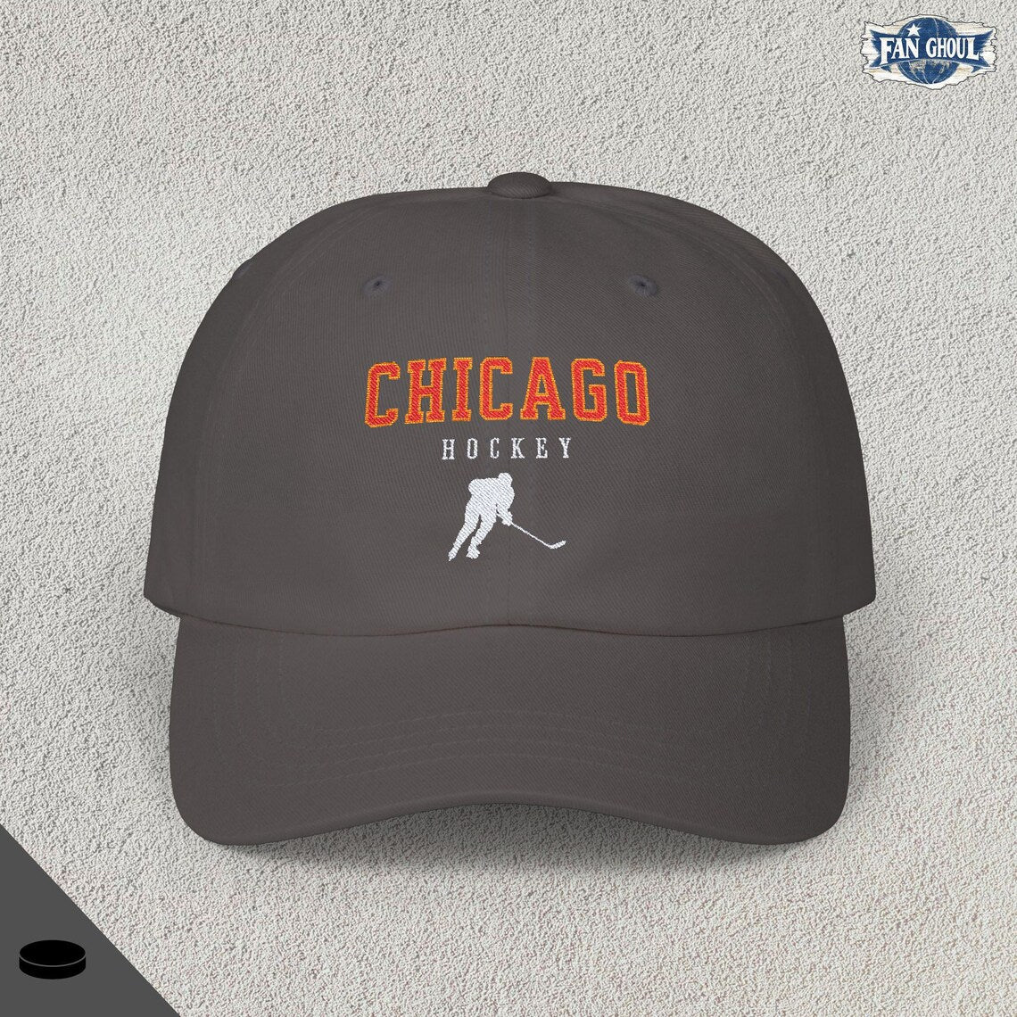 Chicago Hockey Varsity Dad Hat