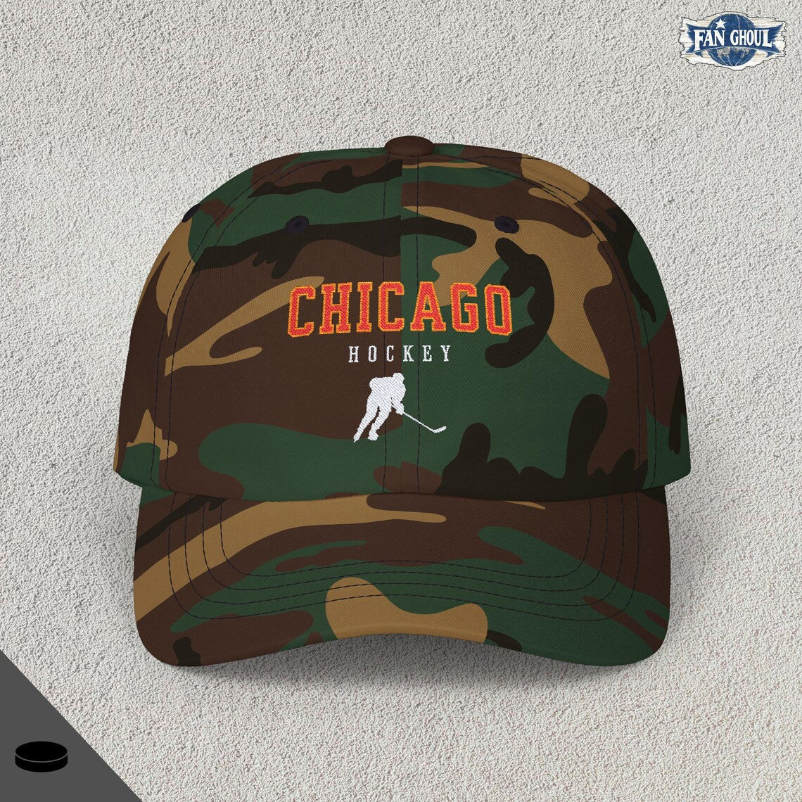 Chicago Hockey Varsity Dad Hat
