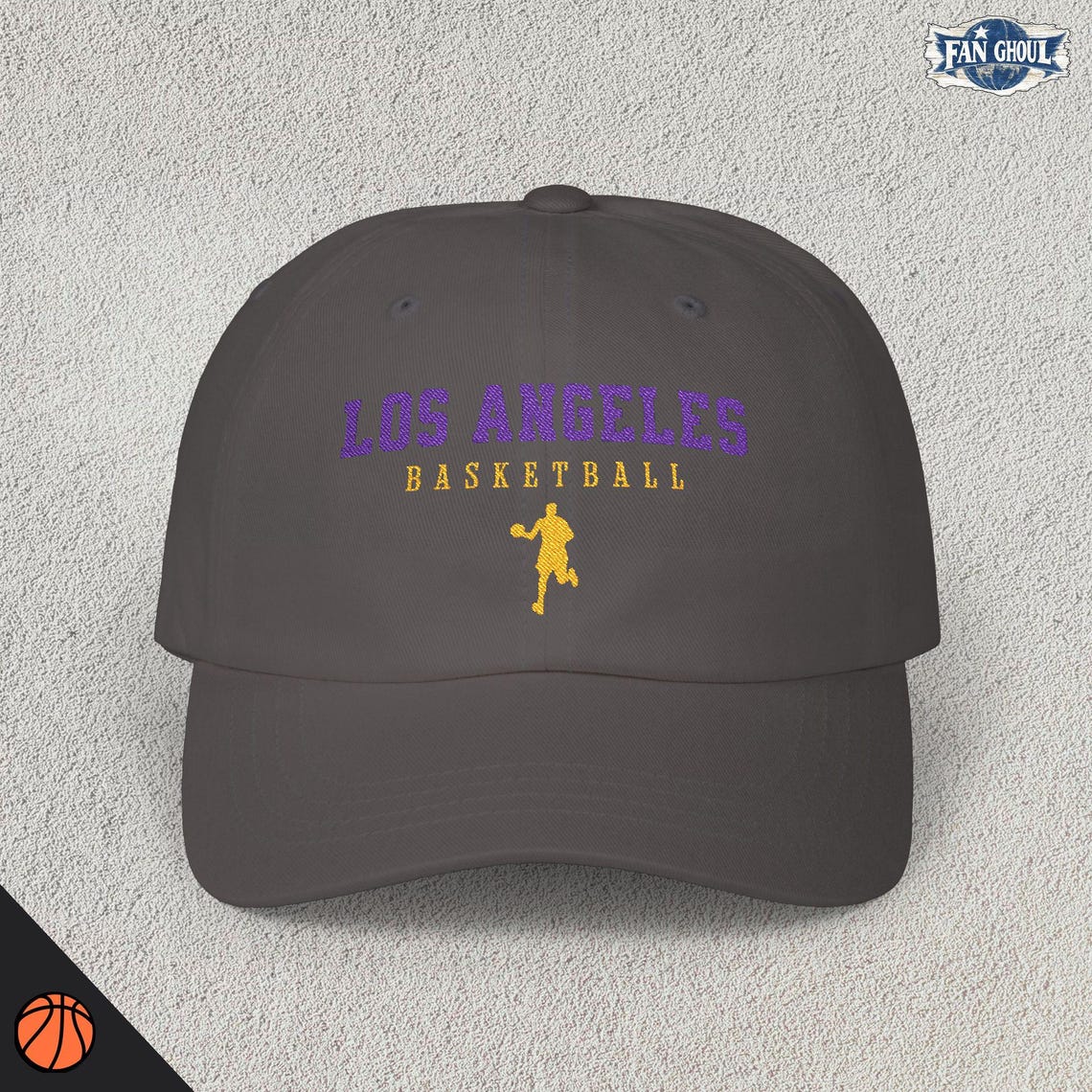 Los Angeles Basketball Varsity Dad Hat