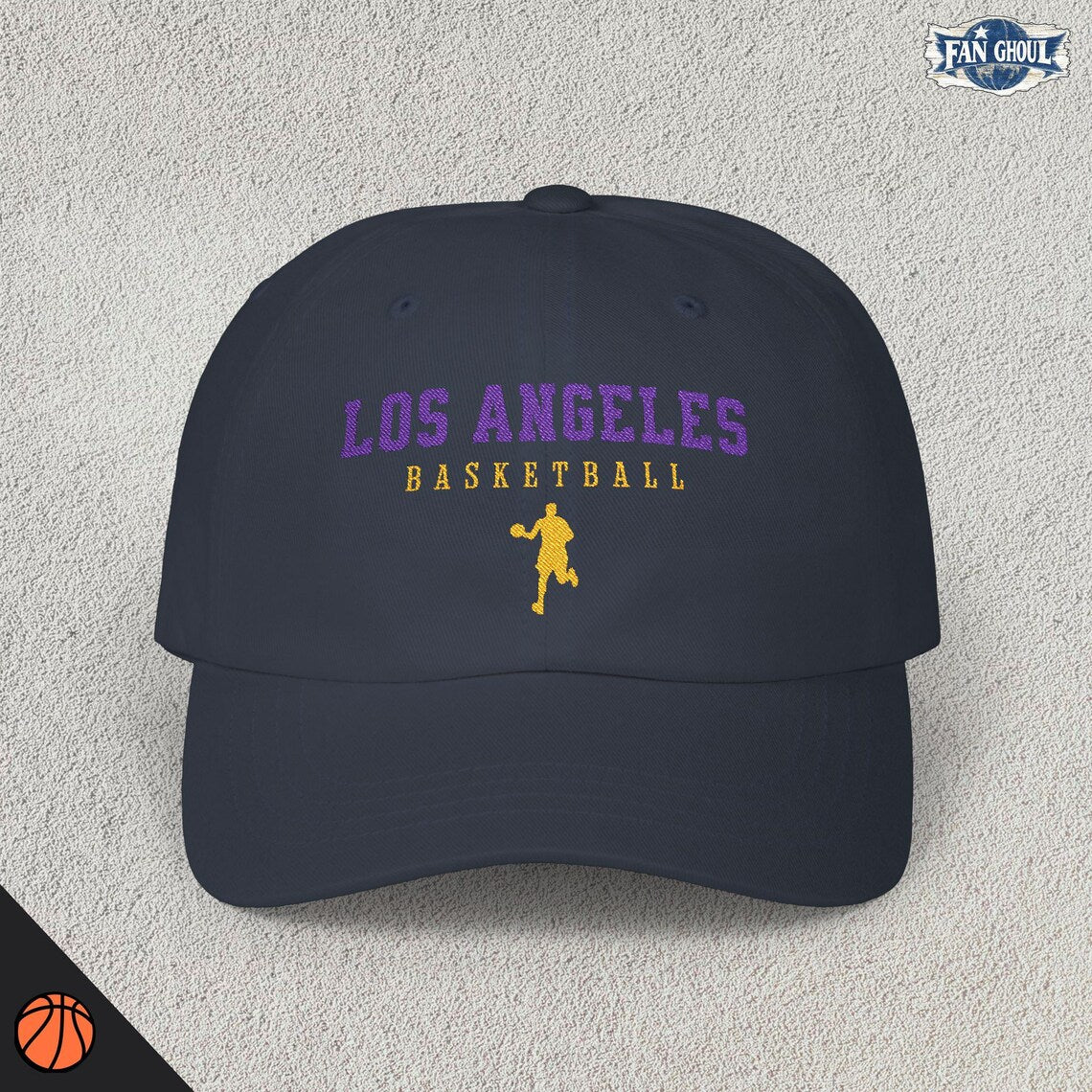 Los Angeles Basketball Varsity Dad Hat